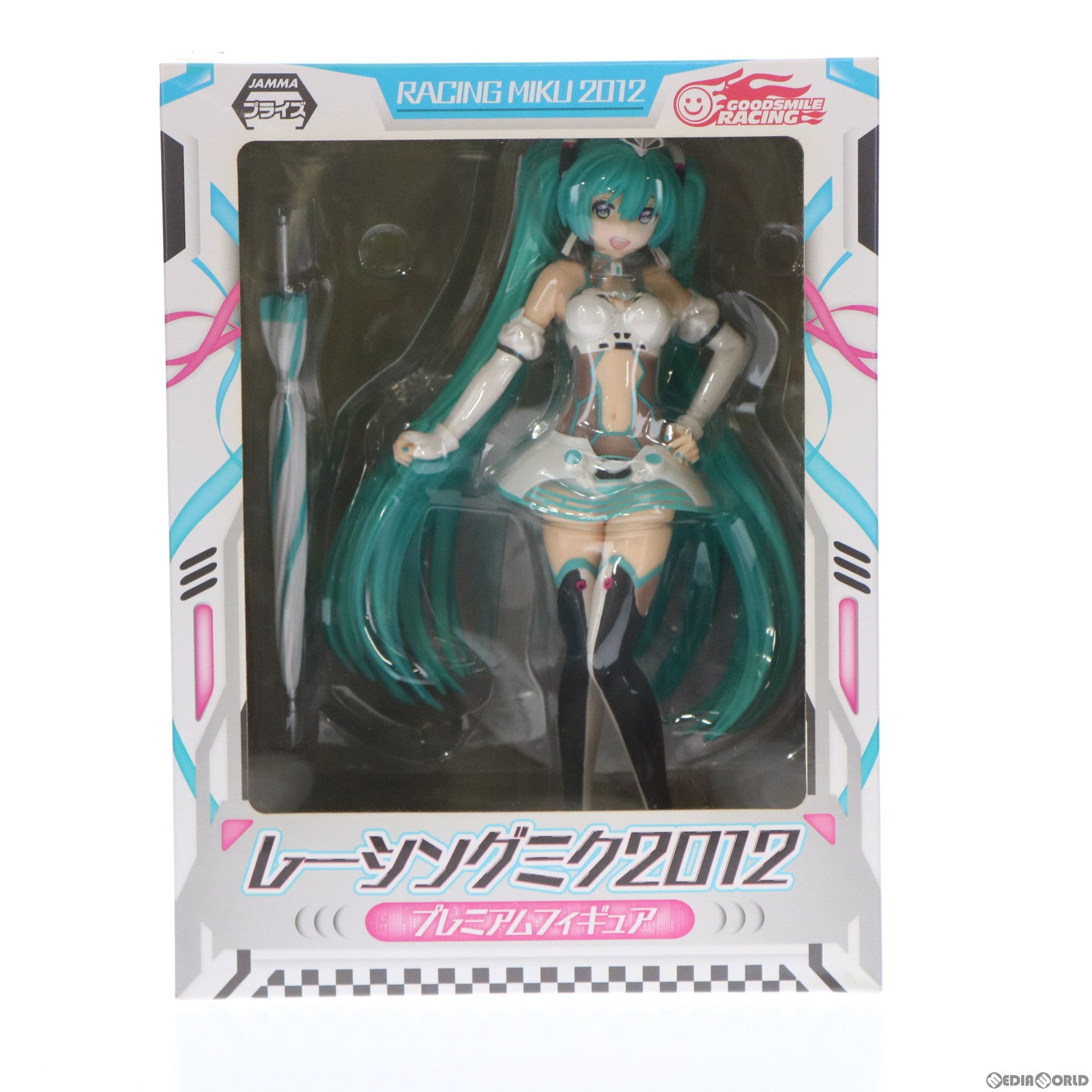 【中古即納】[FIG] レーシングミク2012 キャラクター・ボーカル・シリーズ01 初音ミク プレミアムフィギュア プライズ(1007874) セガ(20150116)