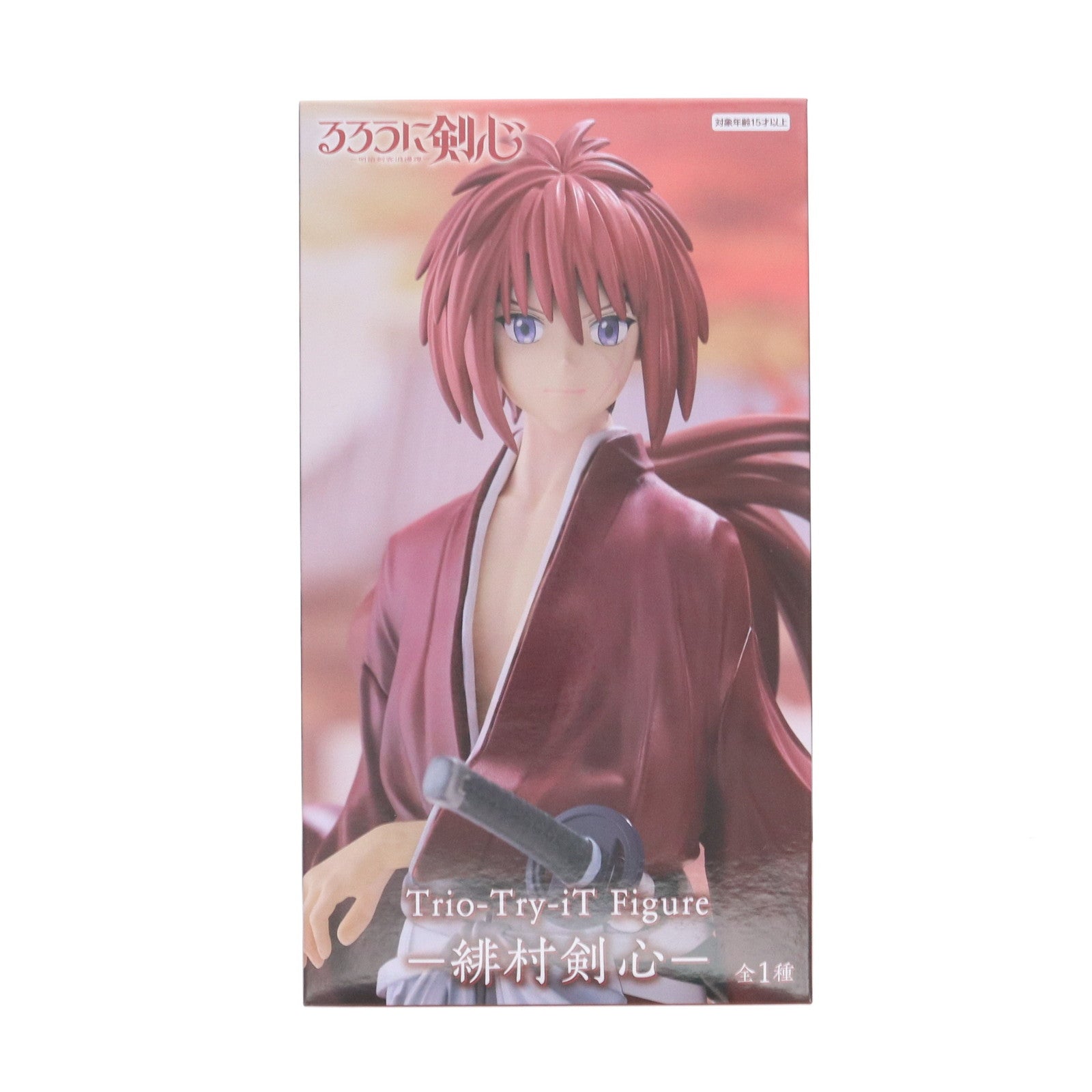 【中古即納】[FIG] 緋村剣心(ひむらけんしん) るろうに剣心 -明治剣客浪漫譚- Trio-Try-iT Figure-緋村剣心- フィギュア プライズ(AMU-PRZ18539) フリュー(20250626)