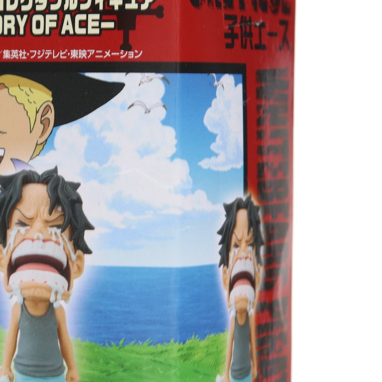 【中古即納】[FIG] ポートガス・D・エース(幼少期) ワンピース ワールドコレクタブルフィギュア-HISTORY OF ACE- ONE PIECE プライズ(48741) バンプレスト(20140131)