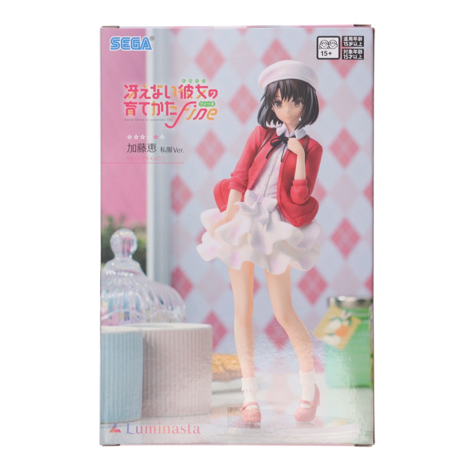 【中古即納】[FIG] 加藤恵(かとうめぐみ) 冴えない彼女の育てかた Fine Luminasta『加藤恵』私服Ver. フィギュア プライズ(1117802) セガ(20250711)
