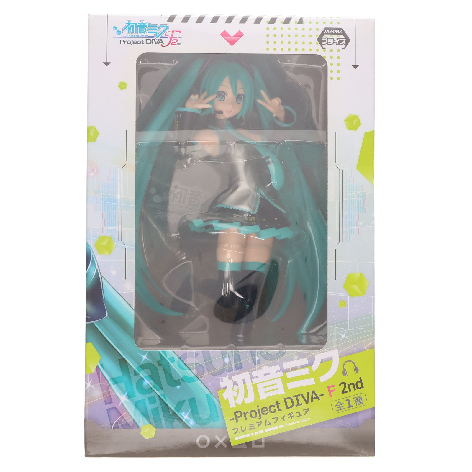 【中古即納】[FIG] 初音ミク(はつねミク) 初音ミク -Project DIVA-F 2nd プレミアムフィギュア プライズ(1009356) セガ(20150531)
