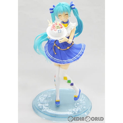 【中古即納】[FIG] タイトーオンラインクレーン限定 初音ミク にっこりVer. バースデーフィギュア 2019ver. キャラクター・ボーカル・シリーズ01 初音ミク プライズ タイトー(20190831)