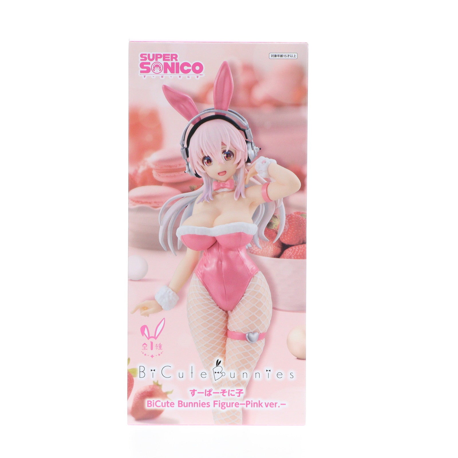 【中古即納】[FIG] すーぱーそに子 BiCute Bunnies Figure-Pink ver.- フィギュア プライズ(AMU-PRZ15603) フリュー(20230930)