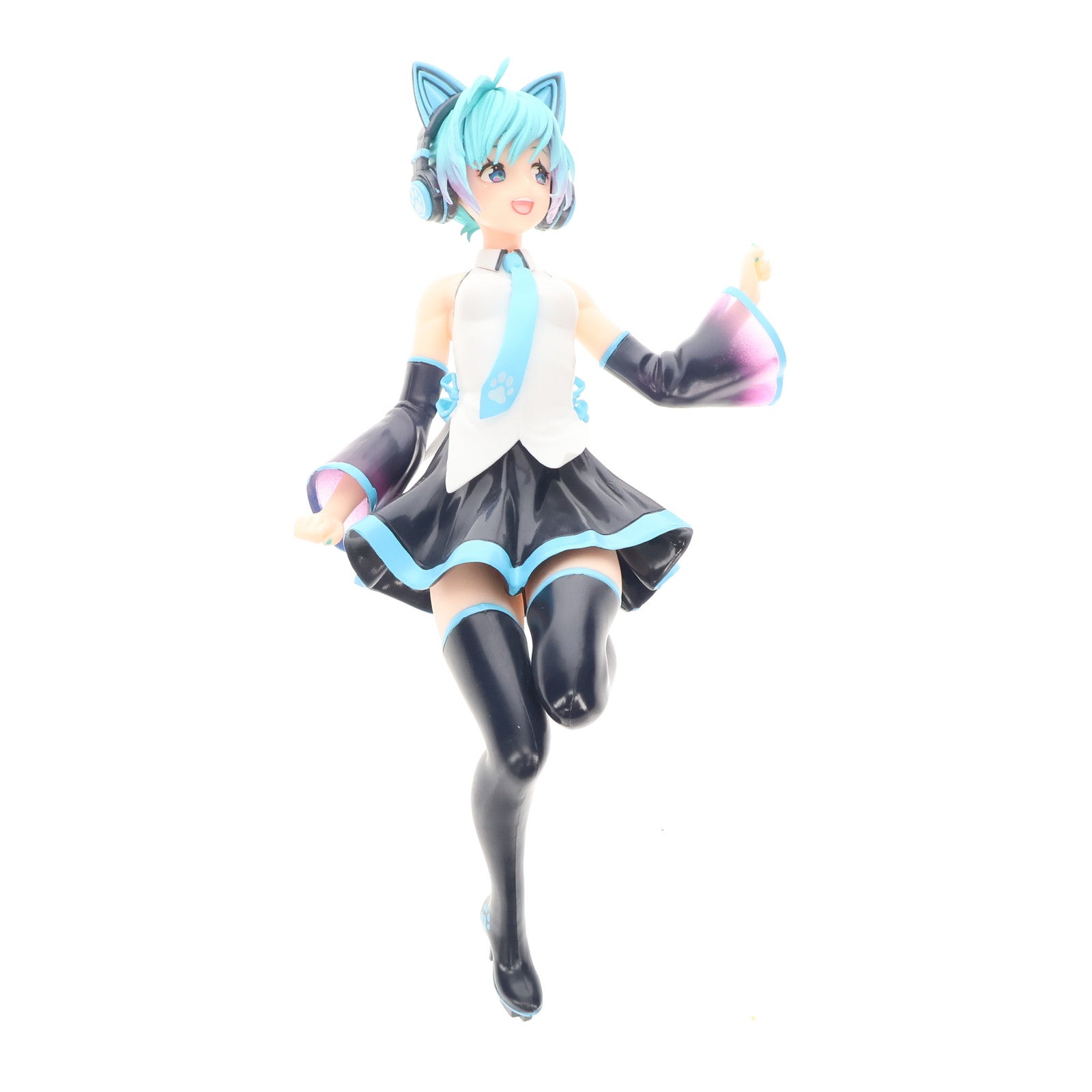 【中古即納】[FIG] タイクレ限定 初音ミク Birthday2021 AMP フィギュア～Happy Cat ver.～ キャラクター・ボーカル・シリーズ01 初音ミク プライズ タイトー(20210831)