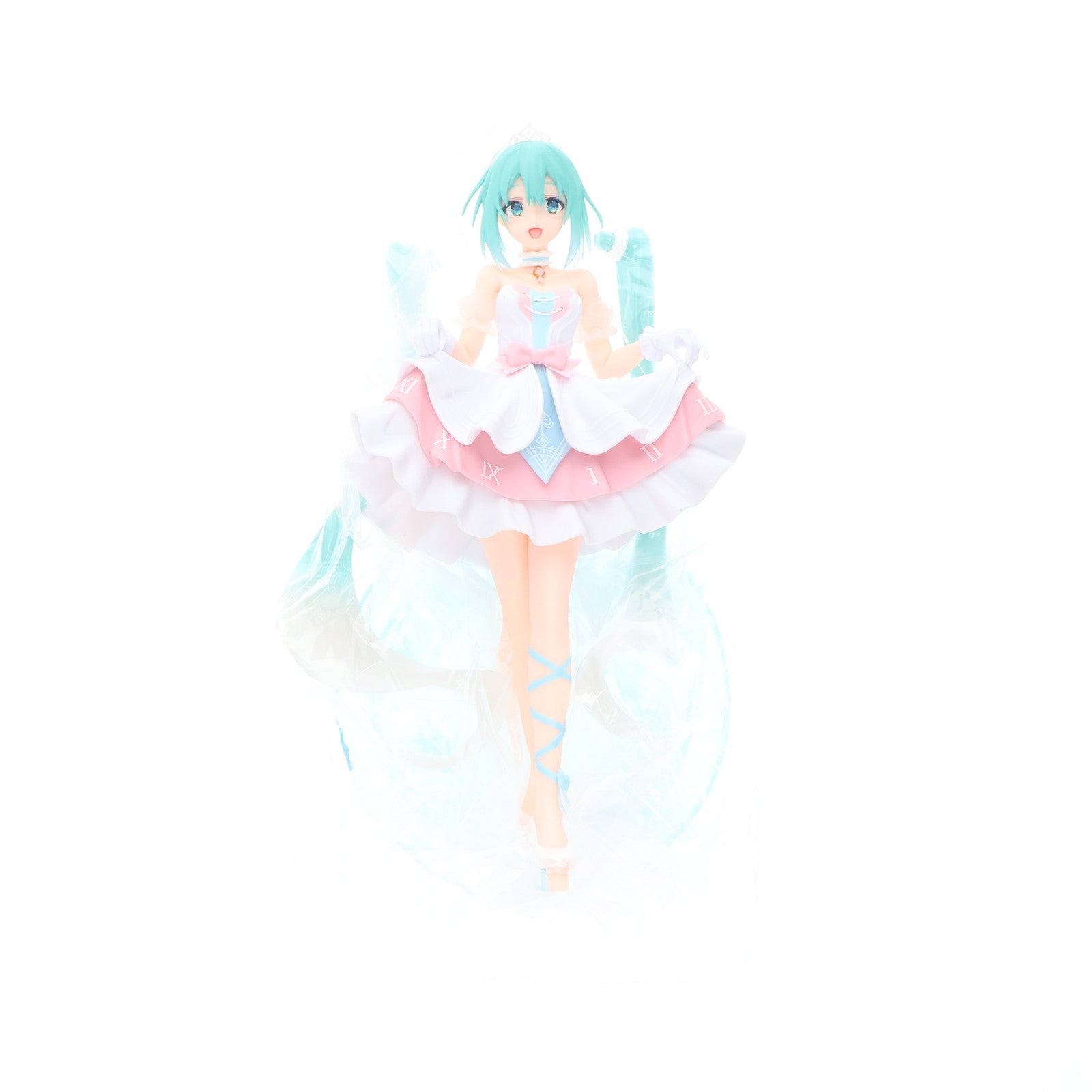 【中古即納】[FIG] タイトーオンラインクレーン限定 初音ミク(ピンク/白) Wonderland フィギュア シンデレラ キャラクター・ボーカル・シリーズ01 初音ミク プライズ タイトー(20220131)