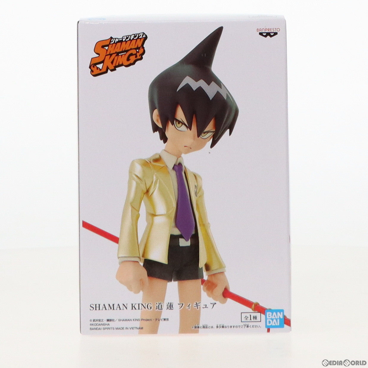 【中古即納】[FIG] 道蓮(たおれん) SHAMAN KING(シャーマンキング) フィギュア プライズ(2592271) バンプレスト(20220810)