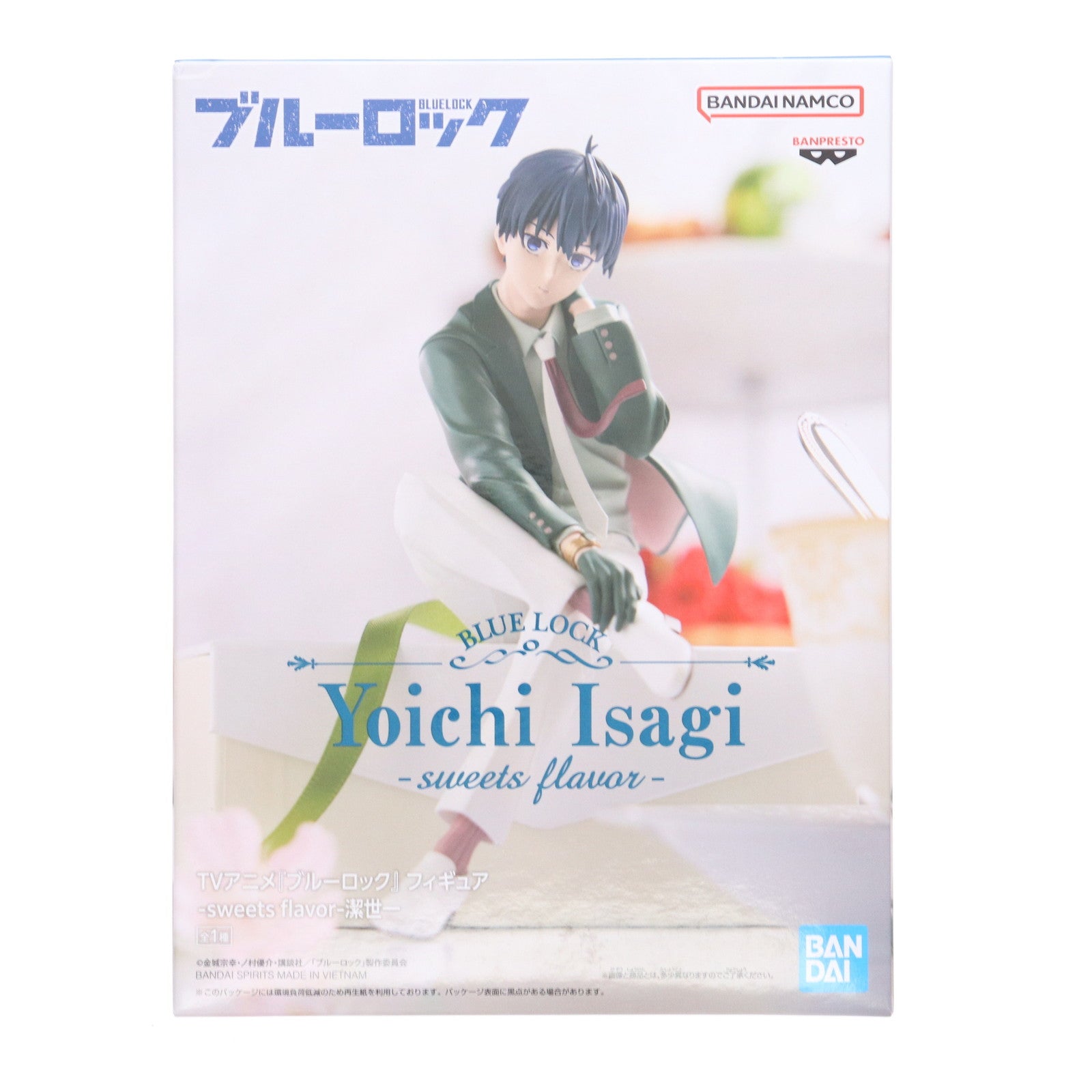 【中古即納】[FIG] 潔世一(いさぎよいち) ブルーロック フィギュア-sweets flavor-潔世一 プライズ(2761530) バンプレスト(20250710)