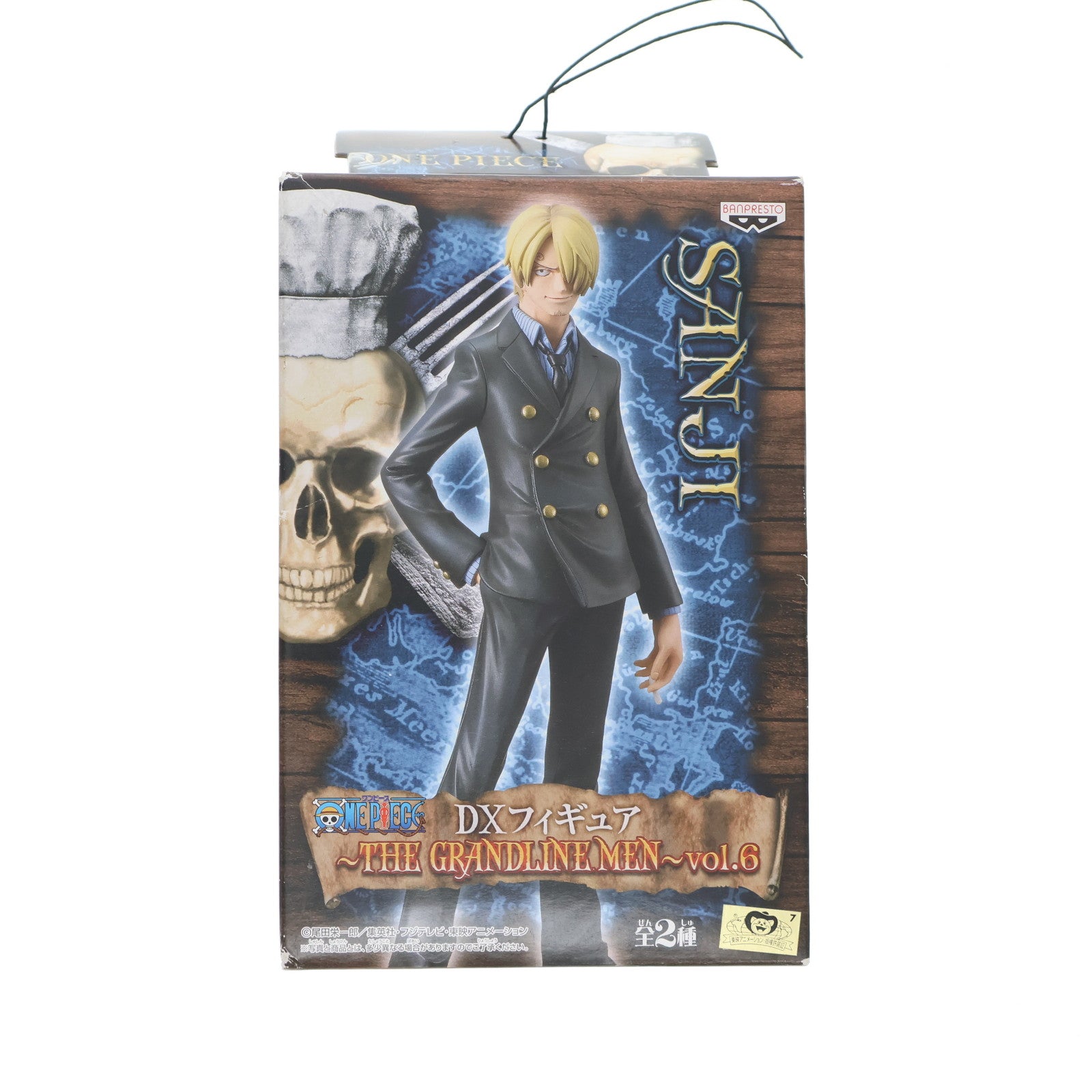 【中古即納】[FIG] サンジ ワンピース DXフィギュア～THE GRANDLINE MEN～vol.6 ONE PIECE プライズ(47071) バンプレスト(20101231)