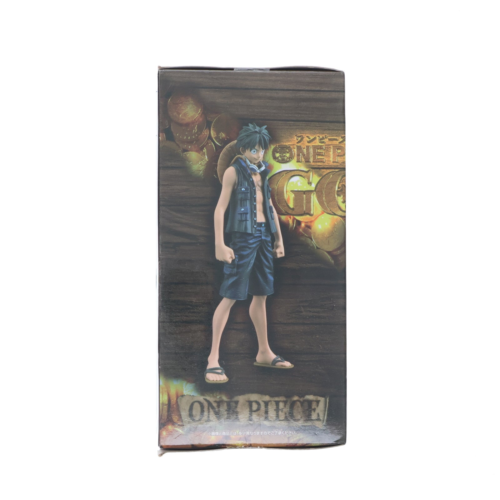 【中古即納】[FIG] モンキー・D・ルフィ(決戦服) ワンピース DXF～THE GRANDLINE MEN～ ONE PIECE FILM GOLD vol.1 フィギュア プライズ(36511) バンプレスト(20160712)