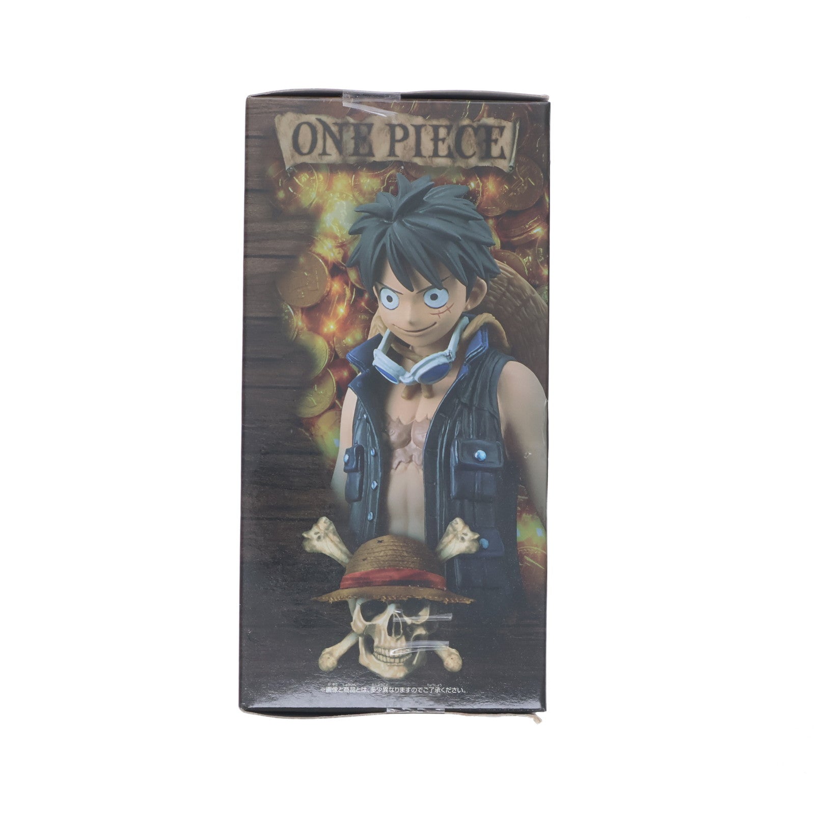 【中古即納】[FIG] モンキー・D・ルフィ(決戦服) ワンピース DXF～THE GRANDLINE MEN～ ONE PIECE FILM GOLD vol.1 フィギュア プライズ(36511) バンプレスト(20160712)