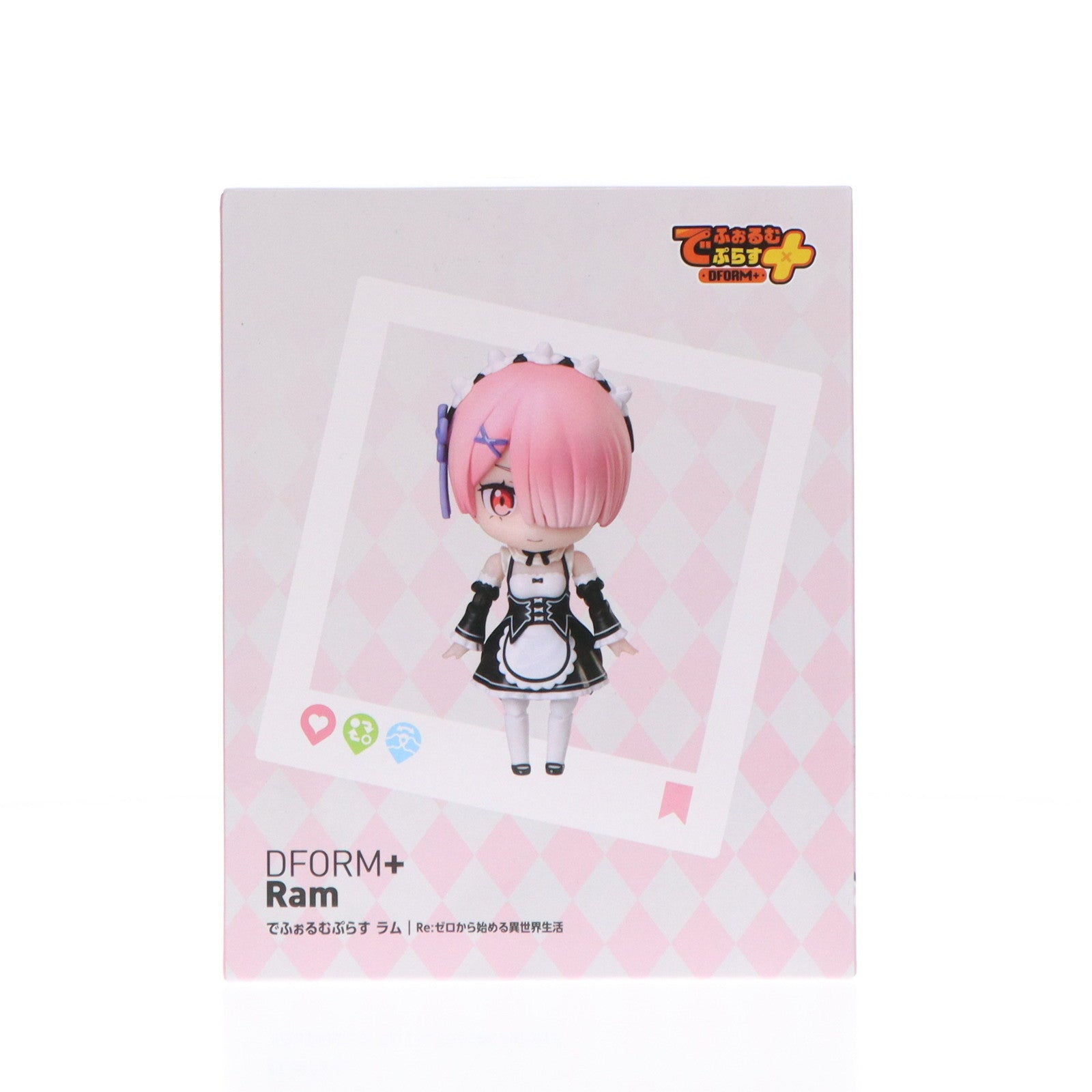 【中古即納】[FIG] でふぉるむぷらす ラム Re:ゼロから始める異世界生活 フルアクションデフォルメフィギュア プライズ(ELC000250) エルココ(20241031)