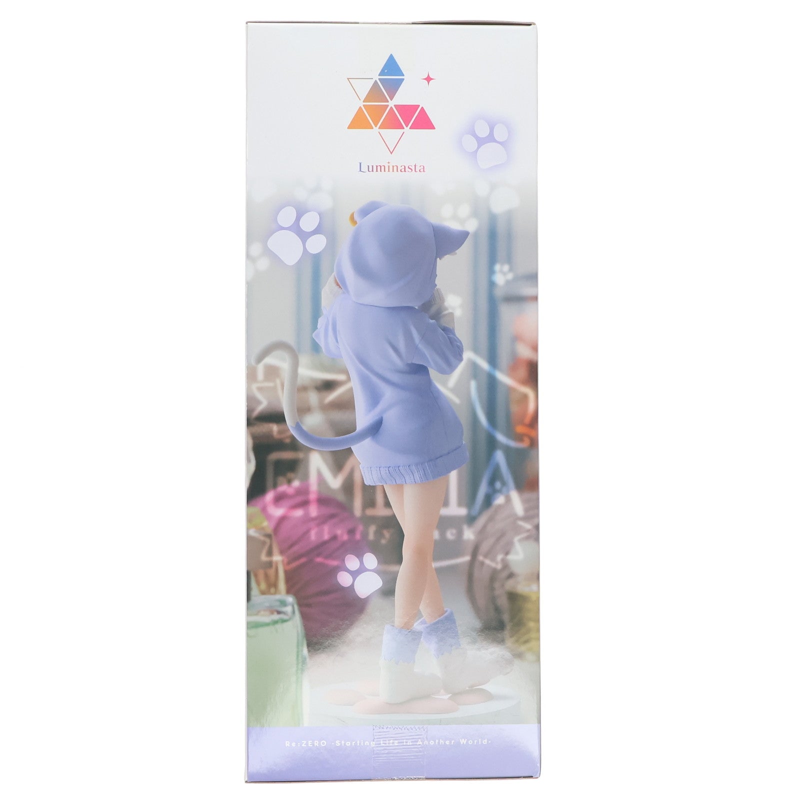 【中古即納】[FIG] エミリア -もふもふパック- Re:ゼロから始める異世界生活 Luminasta フィギュア プライズ(1101581) セガ(20230620)