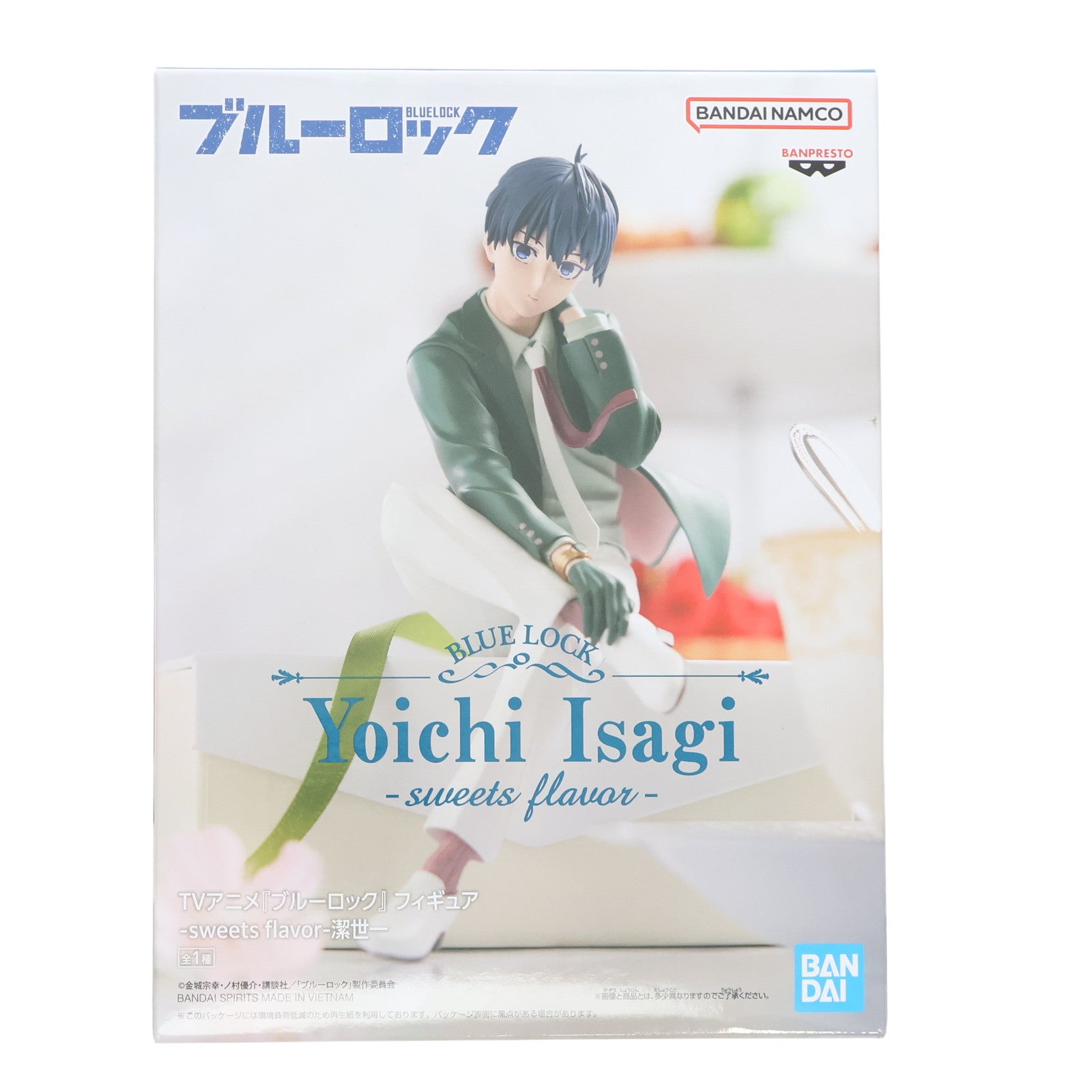 【中古即納】[FIG] 潔世一(いさぎよいち) ブルーロック フィギュア-sweets flavor-潔世一 プライズ(2761530) バンプレスト(20250710)