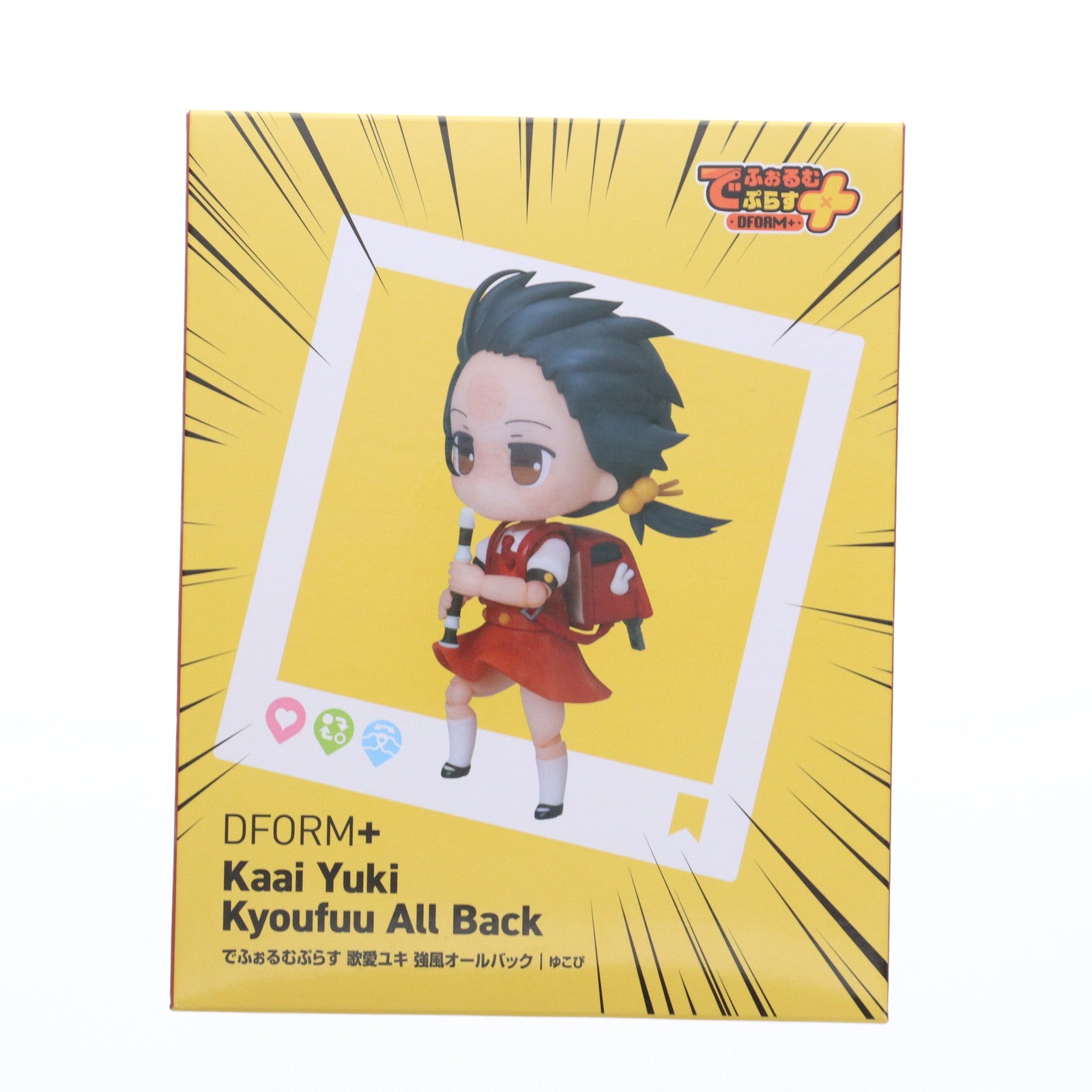 【中古即納】[FIG] ゆこぴ でふぉるむぷらす 歌愛ユキ(かあいゆき) 強風オールバッグ VOCALOID(ボーカロイド) フルアクションデフォルメフィギュア プライズ エルココ(20250221)