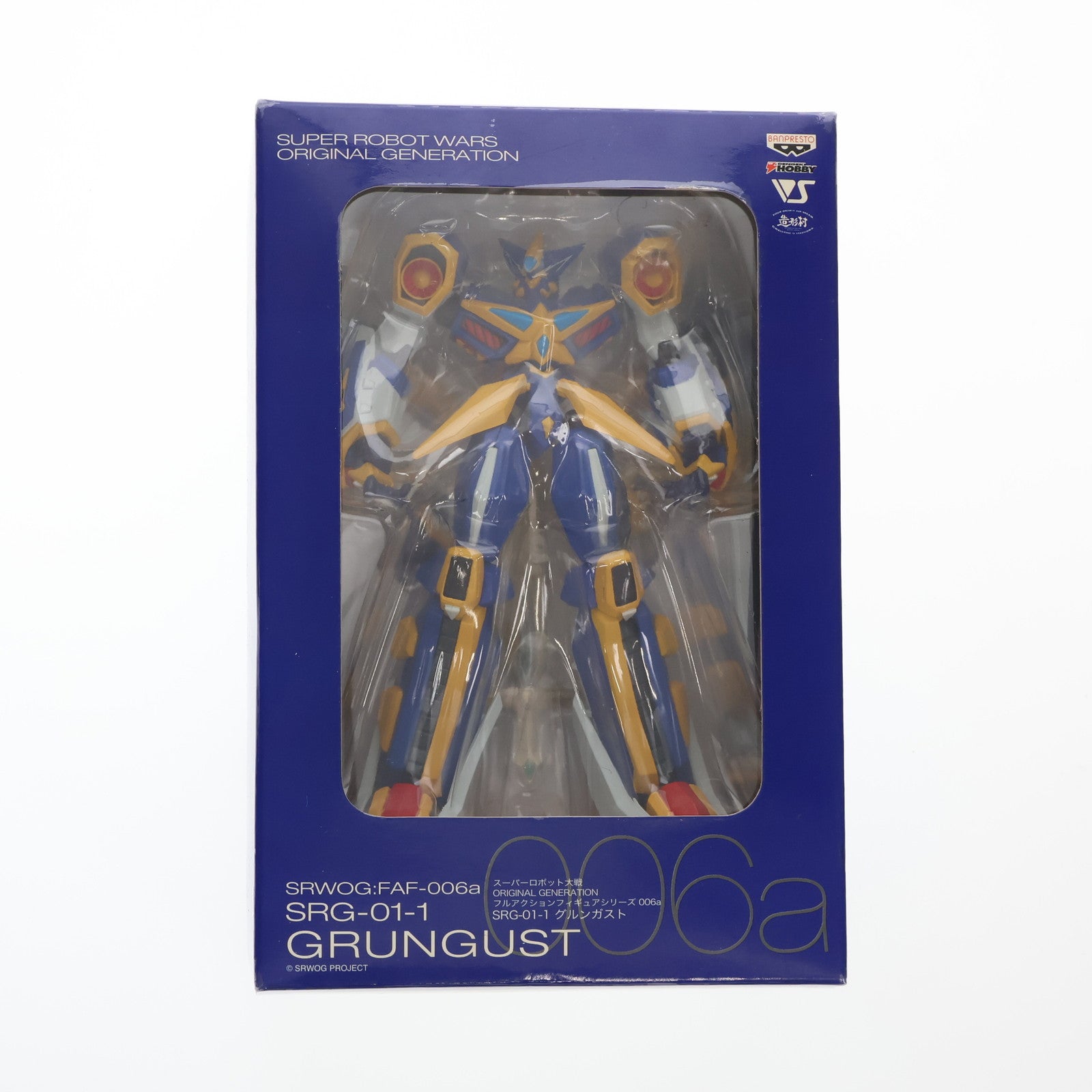 【中古即納】[FIG] SRG-01-1 グルンガスト スーパーロボット大戦OG フルアクションフィギュアシリーズ FAF-006a プライズ バンプレスト(20101231)