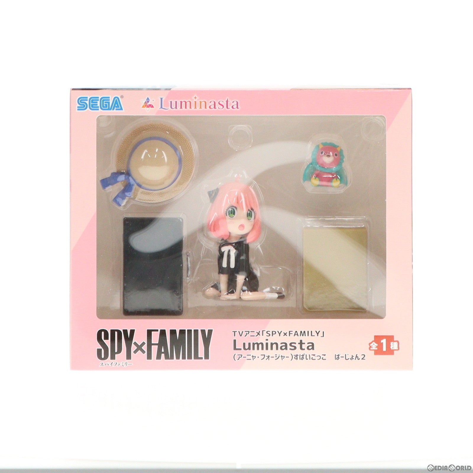 【中古即納】[FIG] アーニャ・フォージャー SPY×FAMILY(スパイファミリー) Luminasta(アーニャ・フォージャー)すぱいごっこ ばーじょん2 フィギュア プライズ(1107716) セガ(20240228)