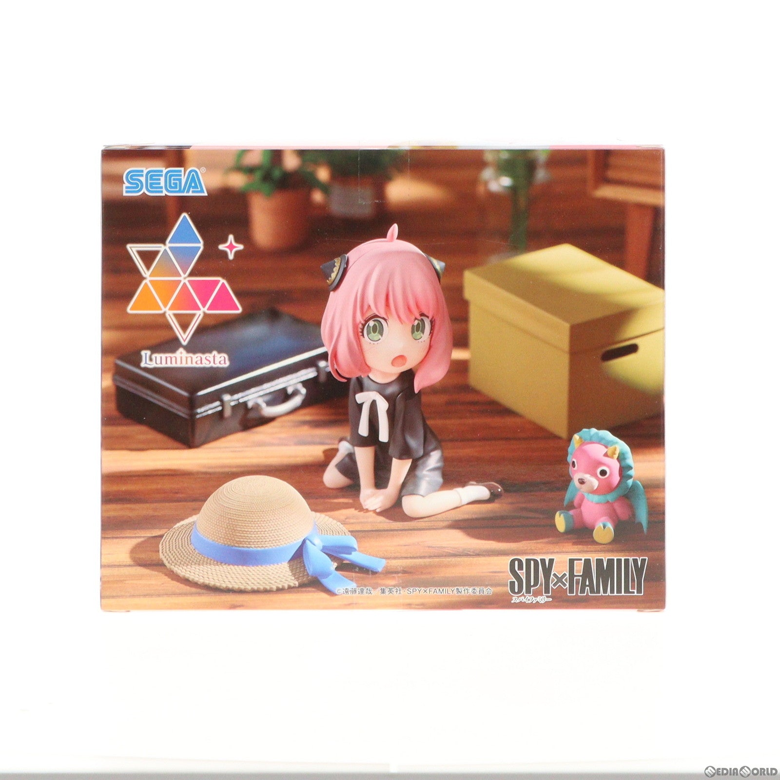 【中古即納】[FIG] アーニャ・フォージャー SPY×FAMILY(スパイファミリー) Luminasta(アーニャ・フォージャー)すぱいごっこ ばーじょん2 フィギュア プライズ(1107716) セガ(20240228)