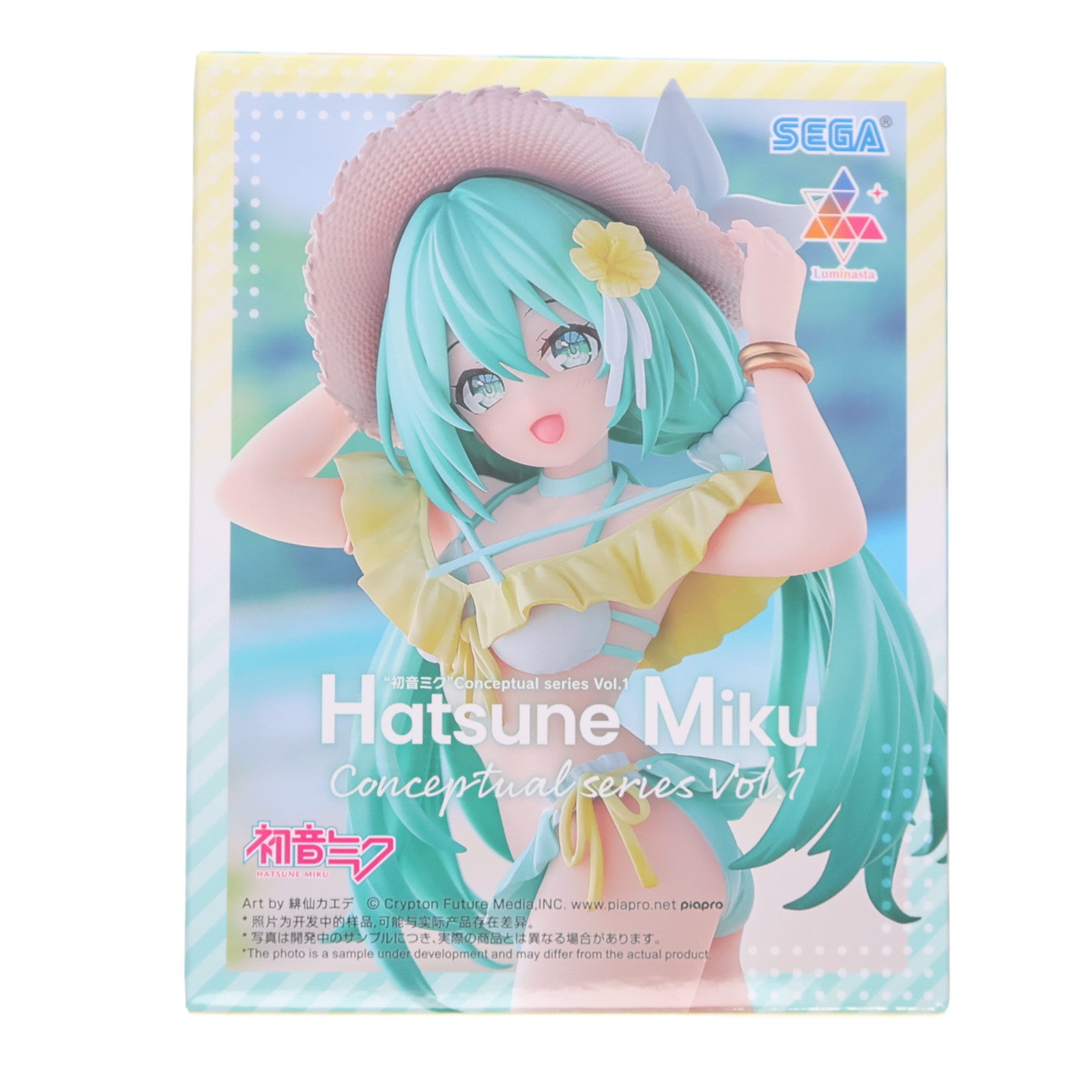 【中古即納】[FIG] 初音ミク キャラクター・ボーカル・シリーズ01 初音ミク 初音ミクシリーズ Luminasta『初音ミク』Conceptual series Vol.1 フィギュア プライズ(1120131) セガ(20250718)