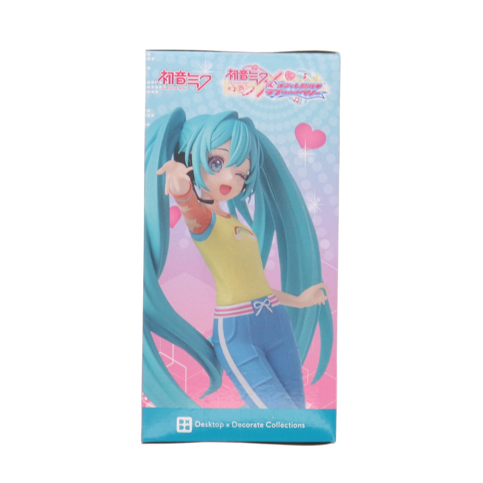 【中古即納】[FIG] 初音ミク(ラブ衣装) 初音ミク×オシャレ魔女 ラブ and ベリー Desktop×Decorate Collections『初音ミク』ラブ衣装Ver. フィギュア プライズ(1118404) セガ(20250627)