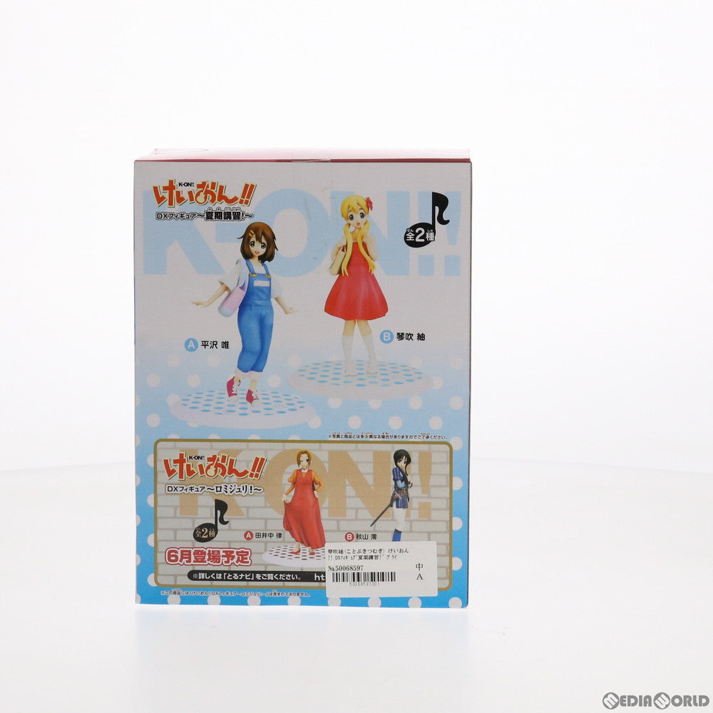 【中古即納】[FIG] 琴吹紬(ことぶきつむぎ) けいおん!! DXフィギュア～夏期講習!～ プライズ(47917) バンプレスト(20120630)