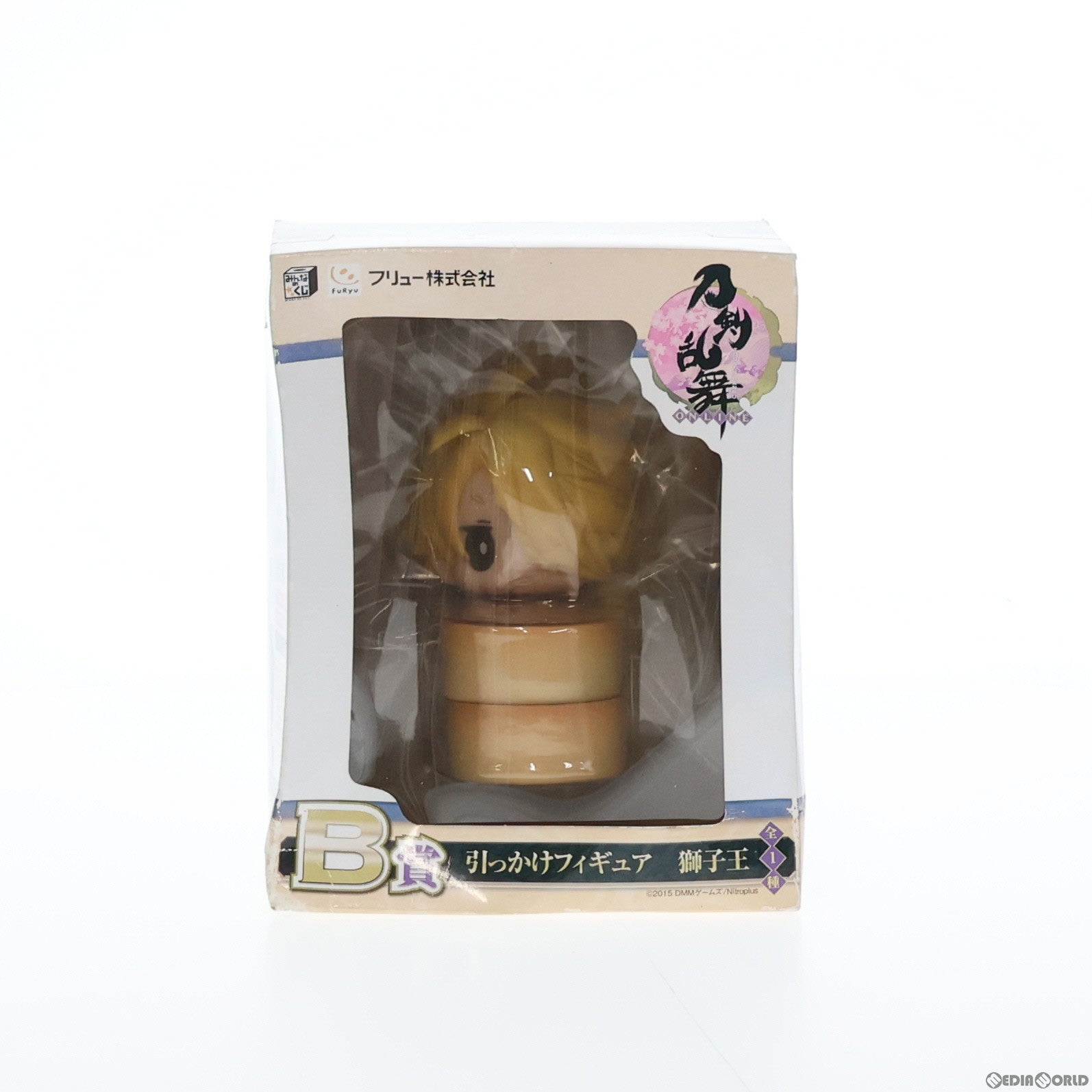 【中古即納】[FIG] B賞 獅子王(ししおう) 引っかけフィギュア みんなのくじ 刀剣乱舞-ONLINE- プライズ フリュー(20150926)