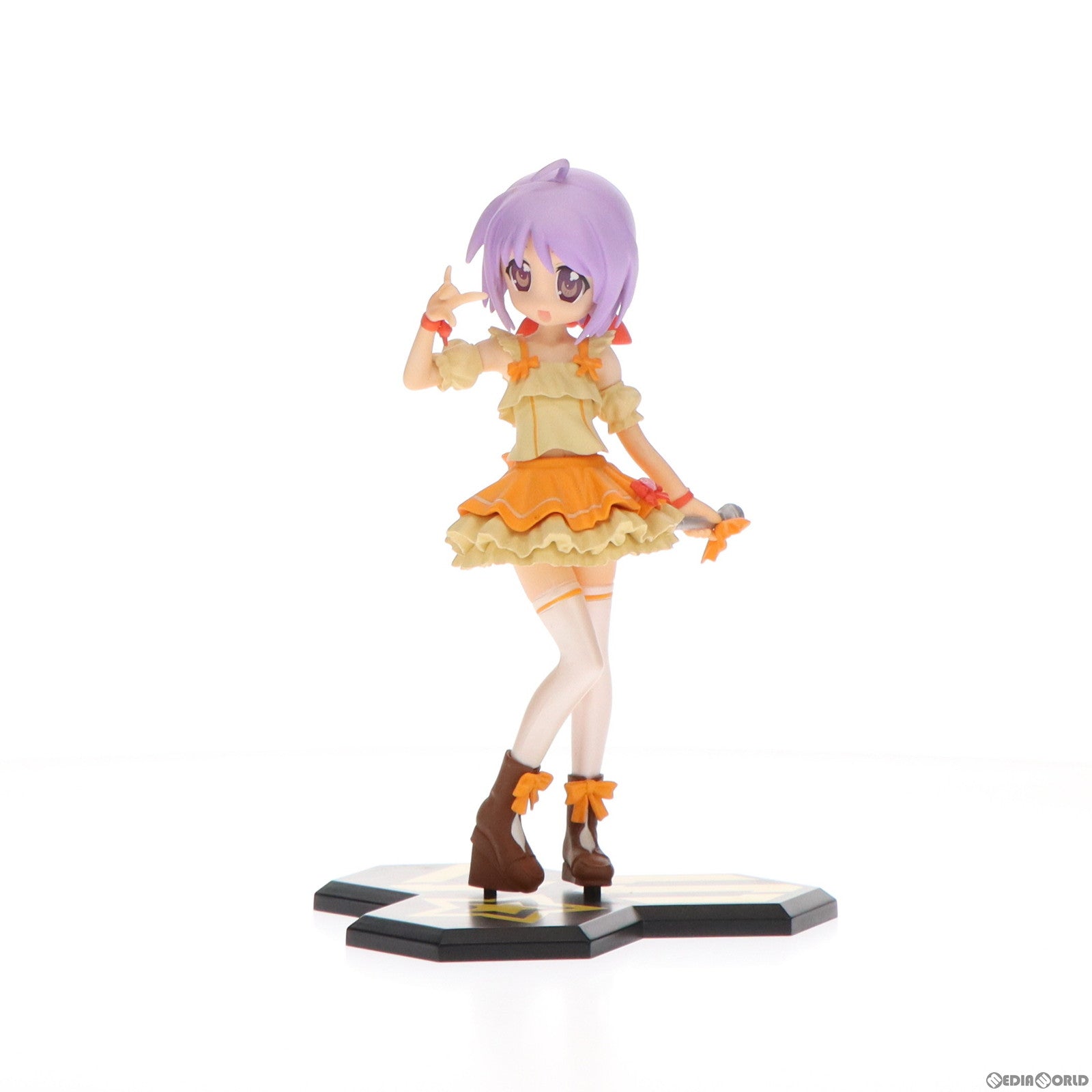 【中古即納】[FIG] C賞 柊つかさ(ひいらぎつかさ) ランカコスプレVer. プレミアムフィギュア 一番くじプレミアム らき☆すた×マクロスF(フロンティア) 〜マクロスF こらぼれーしょんず ヤック・デカルチャー! プライズ(64135) バンプレスト(20090930)