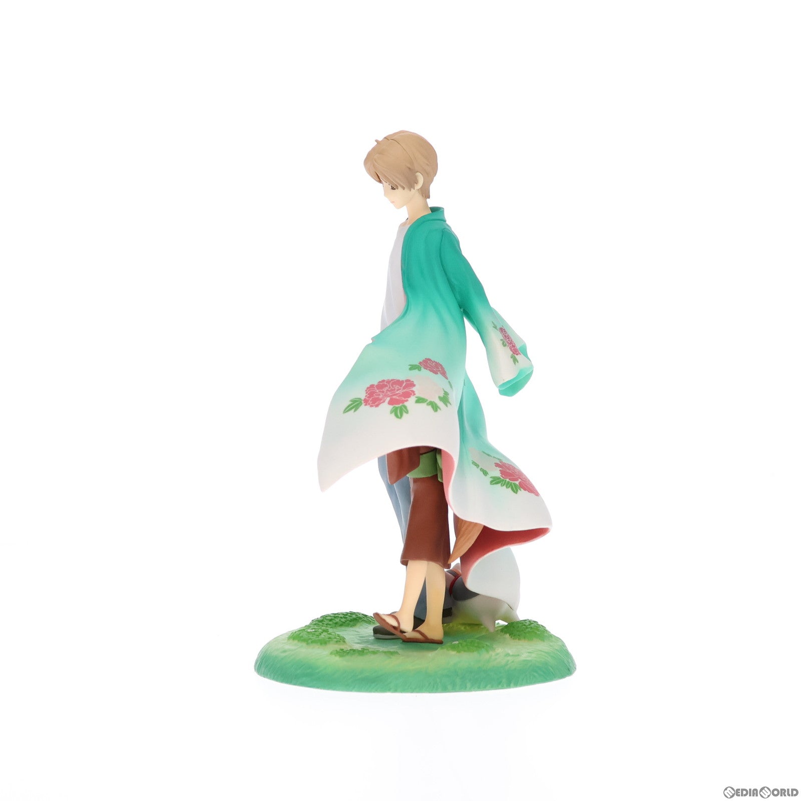 【中古即納】[FIG] ポストカード無し B賞 夏目貴志 子狐(なつめたかし こぎつね) トリビュートフィギュア 一番くじ 夏目友人帳トリビュートギャラリー〜押し花語り〜 プライズ(68808) バンプレスト(20130228)