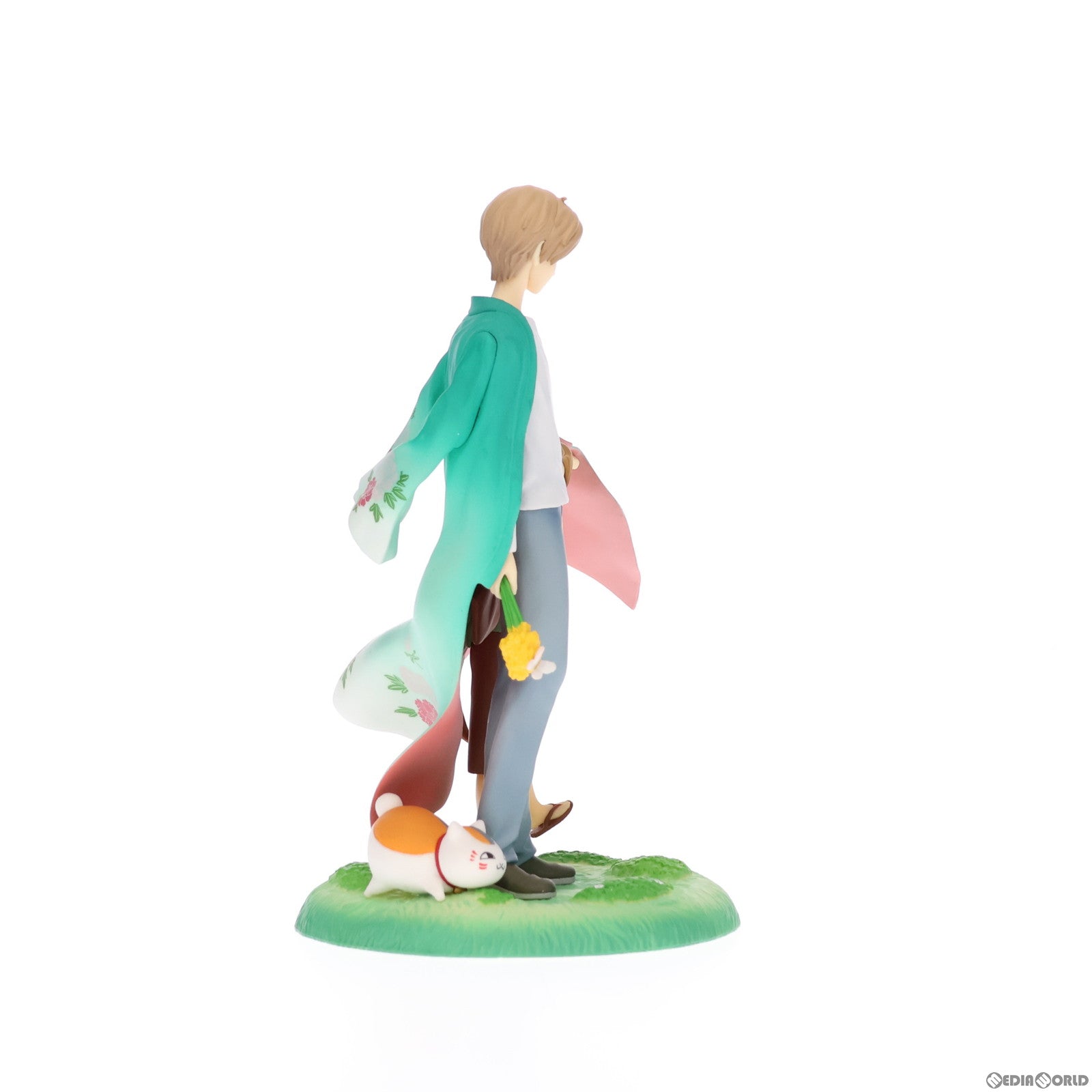 【中古即納】[FIG] ポストカード無し B賞 夏目貴志 子狐(なつめたかし こぎつね) トリビュートフィギュア 一番くじ 夏目友人帳トリビュートギャラリー〜押し花語り〜 プライズ(68808) バンプレスト(20130228)