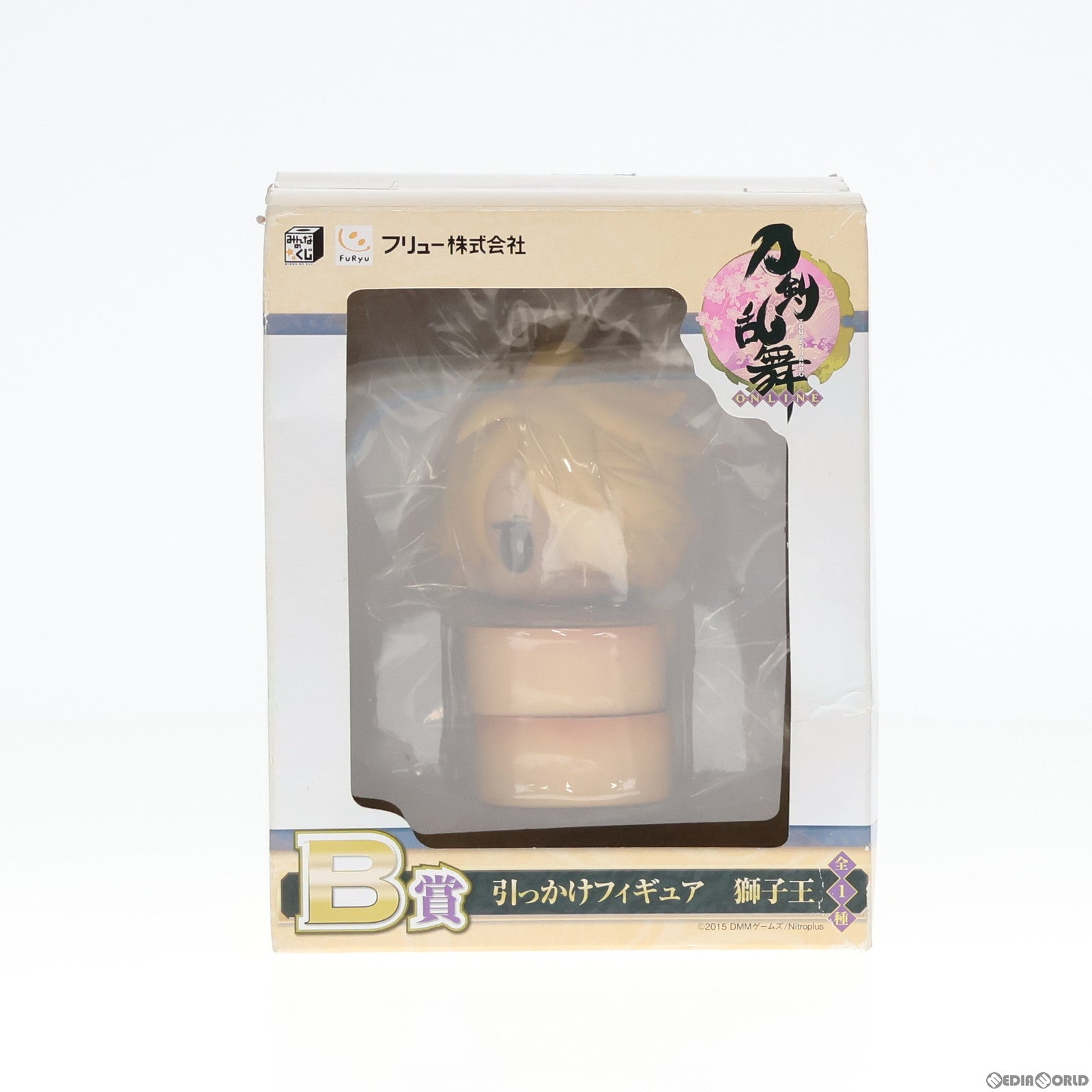 【中古即納】[FIG] B賞 獅子王(ししおう) 引っかけフィギュア みんなのくじ 刀剣乱舞-ONLINE- プライズ フリュー(20150926)