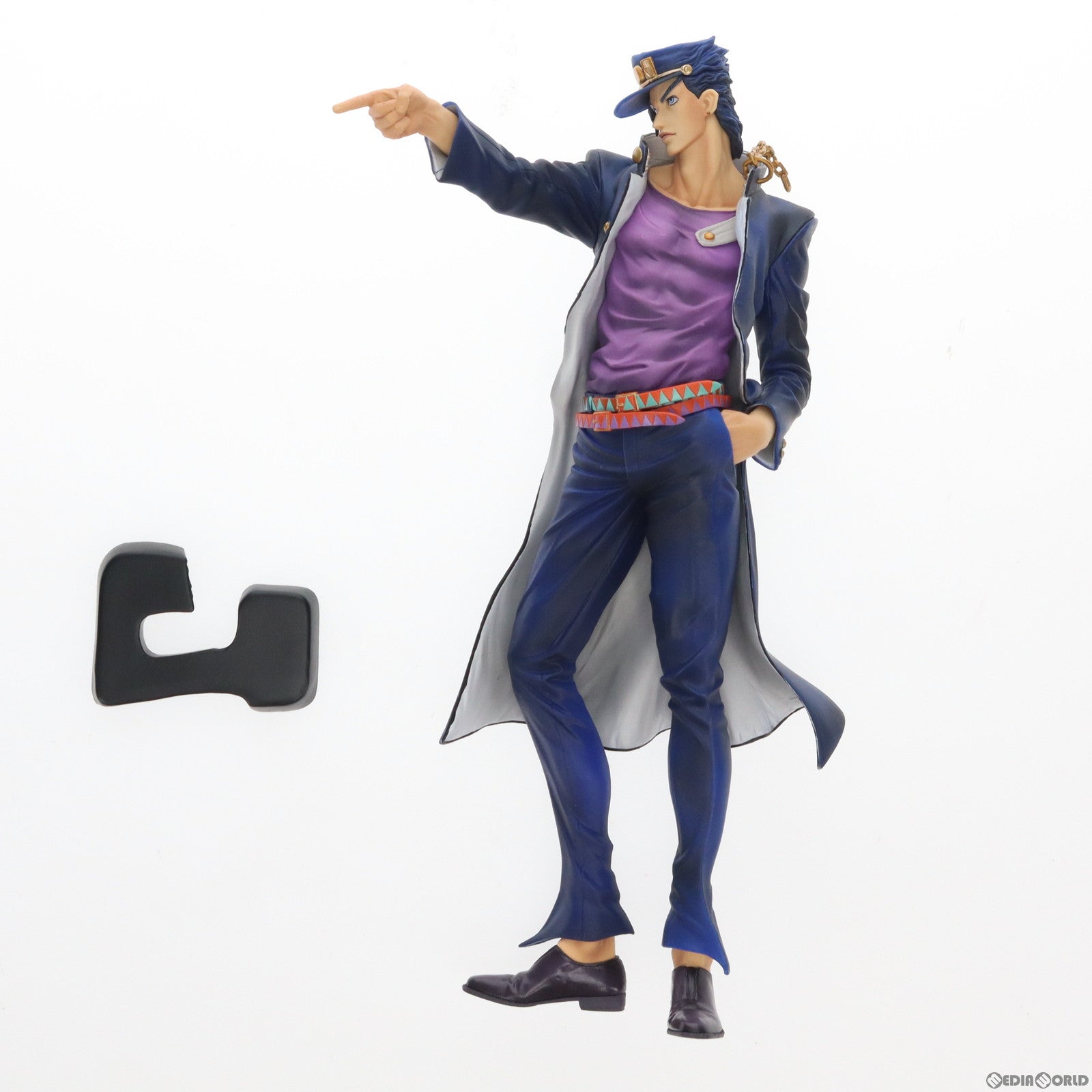 【中古即納】[FIG] THE BRUSH賞 空条承太郎(くうじょうじょうたろう) (A/ブラシ彩色) アミューズメント一番くじ ジョジョの奇妙な冒険 第三部 スターダストクルセイダース 〜SUPER MASTER STARS PIECE 空条承太郎〜 フィギュア プライズ(37566) バンプレスト(20170729)