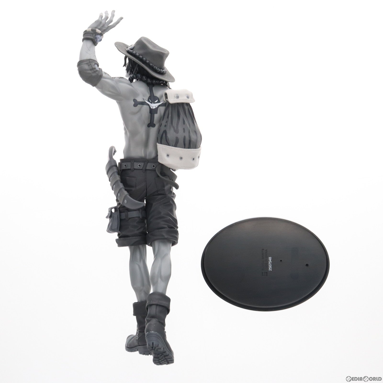 【中古即納】[FIG] THE TONES賞 ポートガス・D・エース(C/白黒トーン彩色) アミューズメント一番くじ ワンピース BWFC 造形王頂上決戦3 SUPER MASTER STARS PIECE THE PORTGAS.D.ACE ONE PIECE フィギュア プライズ バンダイスピリッツ(20210828)