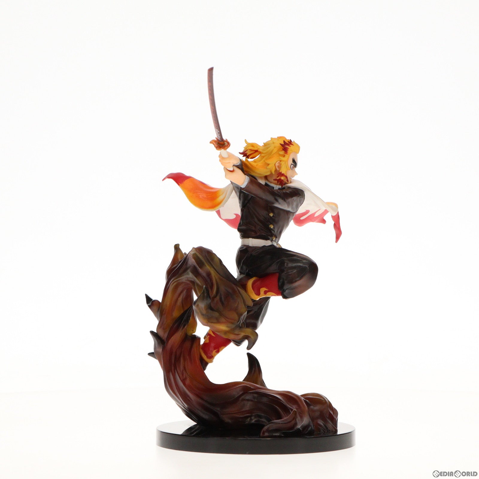 中古即納】[FIG]ラストワン賞 煉獄杏寿郎(れんごくきょうじゅろう) フィギュア ラストワンver. 一番くじ 鬼滅の刃～刃を振るい心を燃やせ～  プライズ(086) バンダイスピリッツ