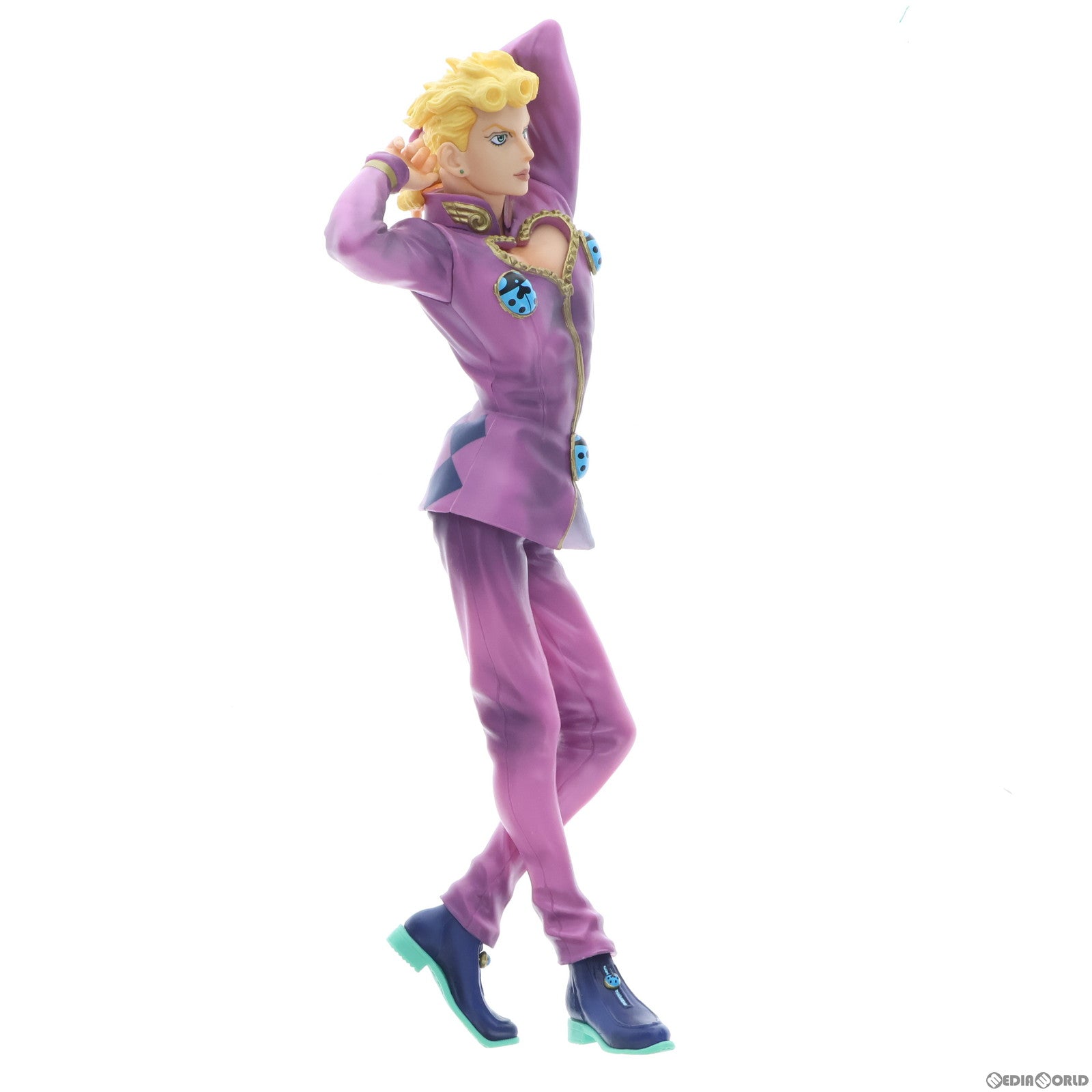 【中古即納】[FIG] E賞 ジョルノ・ジョバァーナ 一番くじ ジョジョの奇妙な冒険 JOJO S ASSEMBLE MASTERLISE フィギュア プライズ(673) バンダイスピリッツ(20210410)