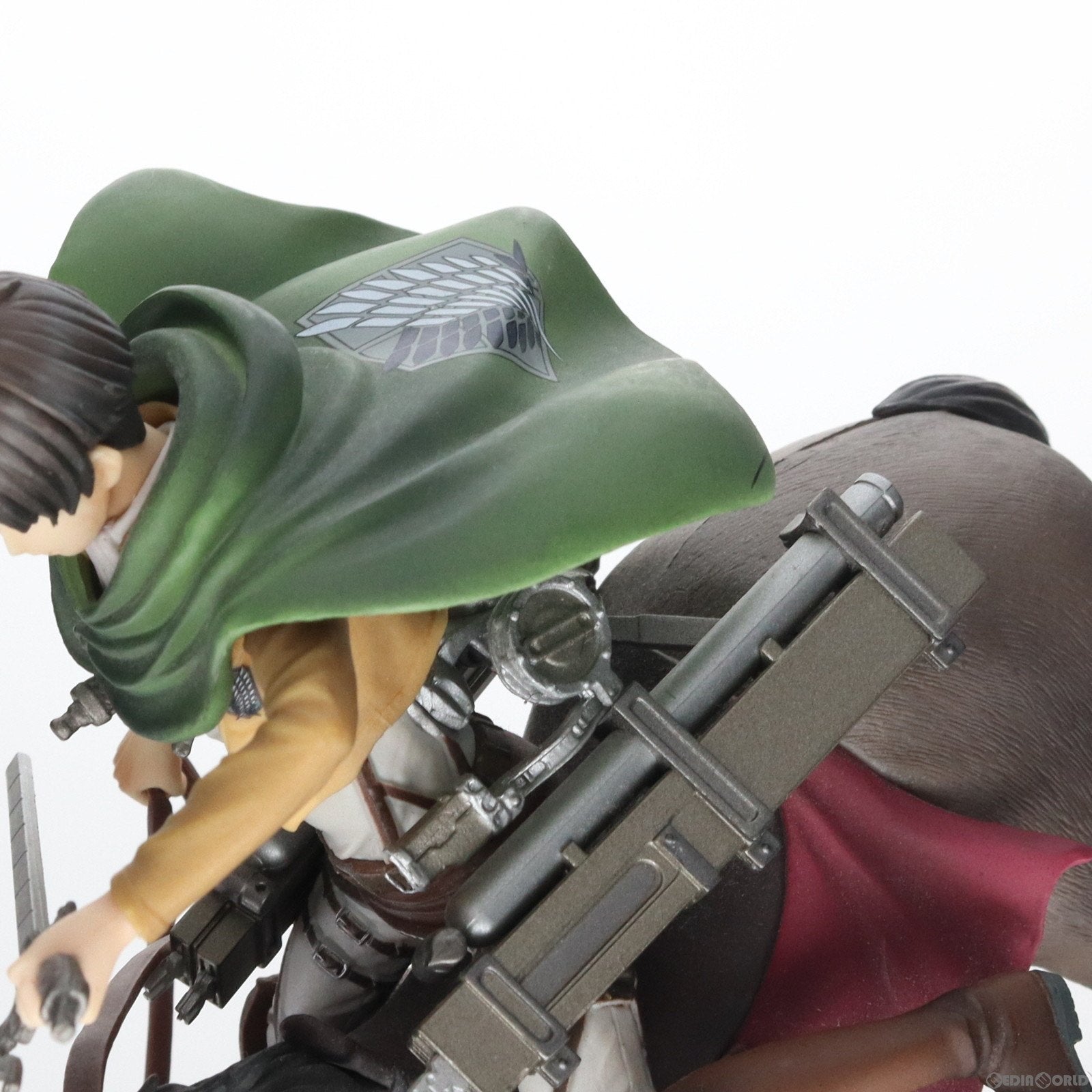 【中古即納】[FIG] B賞 リヴァイ 騎馬フィギュア 一番くじ 進撃の巨人〜壁外調査女型捕縛作戦〜 プライズ バンプレスト(20150531)