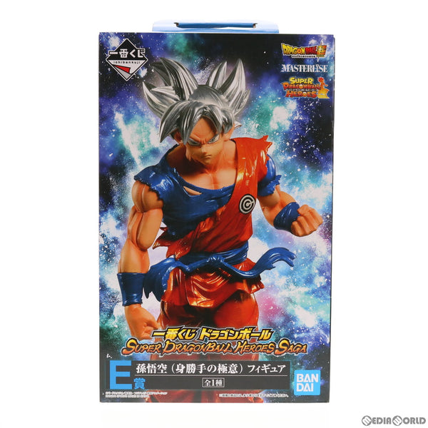 中古即納】[FIG]E賞 孫悟空(身勝手の極意) 一番くじ ドラゴンボール SUPER DRAGONBALL HEROES SAGA  MASTERLISE スーパードラゴンボールヒーローズ フィギュア プライズ バンダイスピリッツ