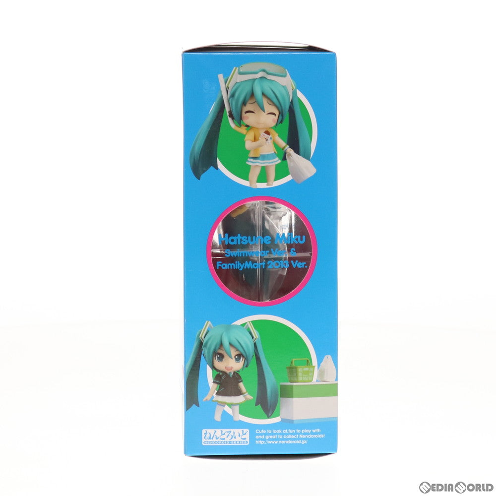 【中古即納】[FIG]ファミリーマート限定 A賞 ねんどろいど 339a 初音ミク 水着 Ver. & FamilyMart 2013 Ver.  Happyくじ 初音ミク 2013 Summer Ver. 完成品 可動フィギュア プライズ サニーサイドアップ(20130831)