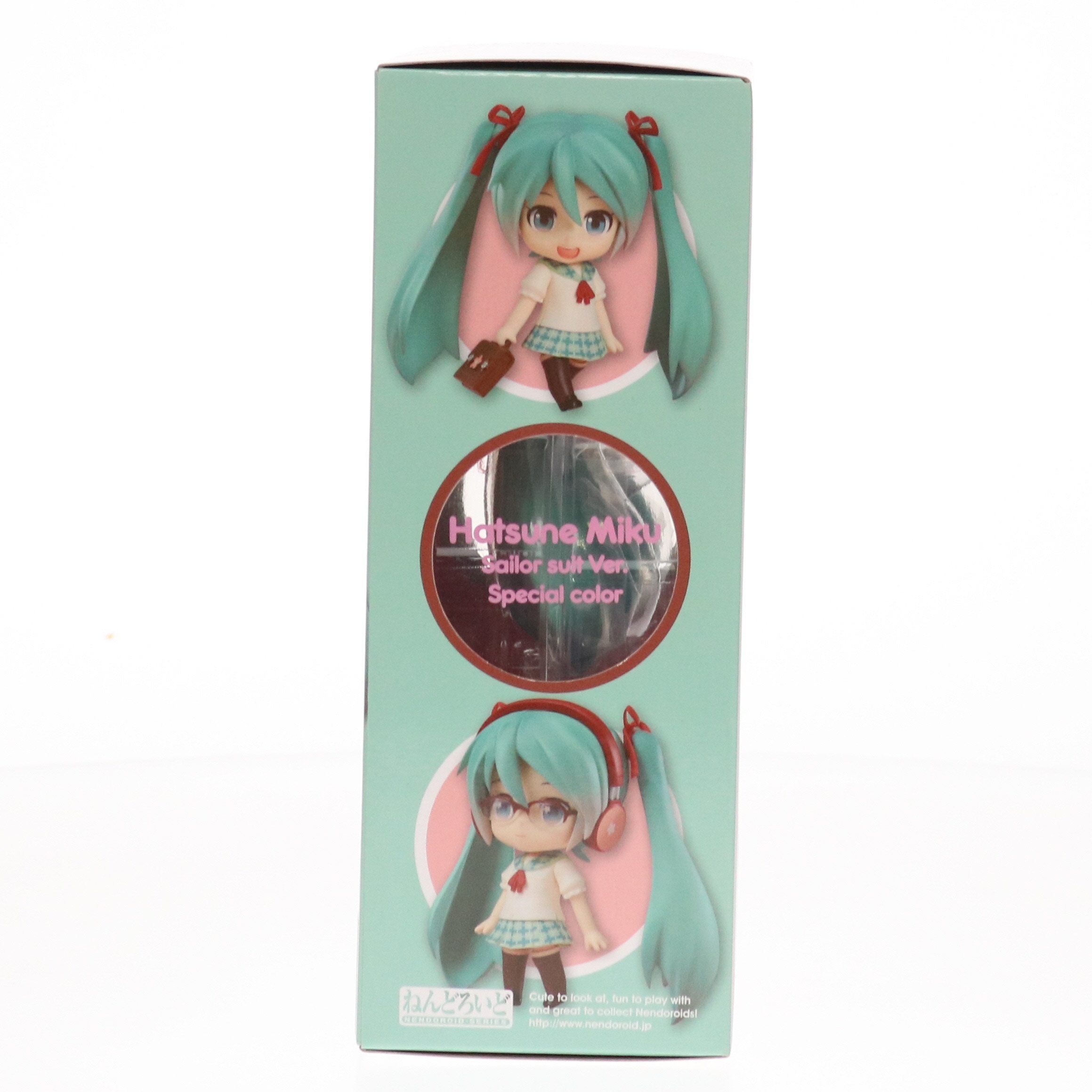 【中古即納】[FIG]LAST賞 ねんどろいど 381-b 初音ミク セーラー服Ver. Special color グッスマくじ 初音ミク 2014 Spring Ver. 完成品 可動フィギュア プライズ グッドスマイルカンパニー(20140308)