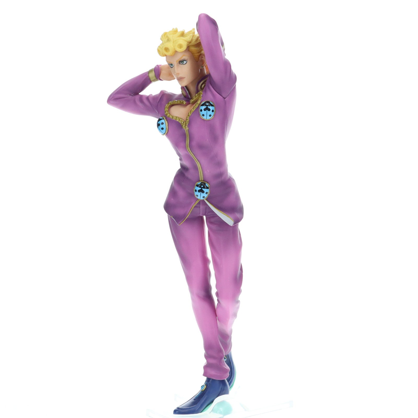 【中古即納】[FIG] E賞 ジョルノ・ジョバァーナ 一番くじ ジョジョの奇妙な冒険 JOJO S ASSEMBLE MASTERLISE フィギュア プライズ(673) バンダイスピリッツ(20210410)