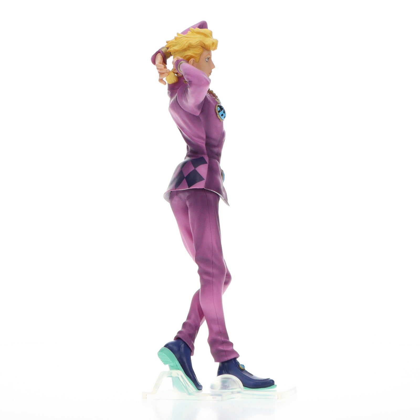 【中古即納】[FIG] E賞 ジョルノ・ジョバァーナ 一番くじ ジョジョの奇妙な冒険 JOJO S ASSEMBLE MASTERLISE フィギュア プライズ(673) バンダイスピリッツ(20210410)