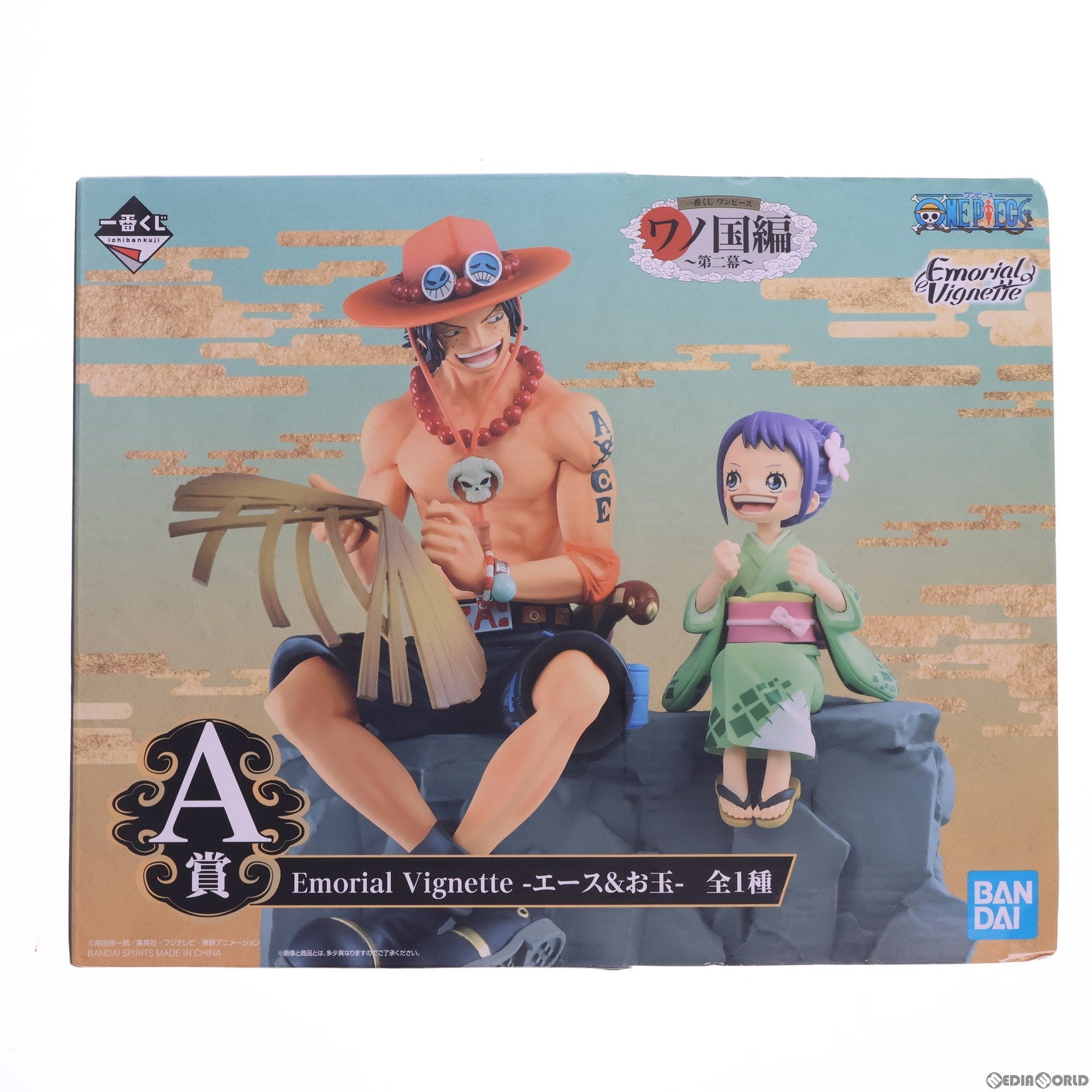 【中古即納】[FIG] A賞 エース お玉 Emorial Vignette フィギュア 一番くじ ワンピース ワノ国編〜第二幕〜 ONE PIECE プライズ(718) バンダイスピリッツ(20210115)