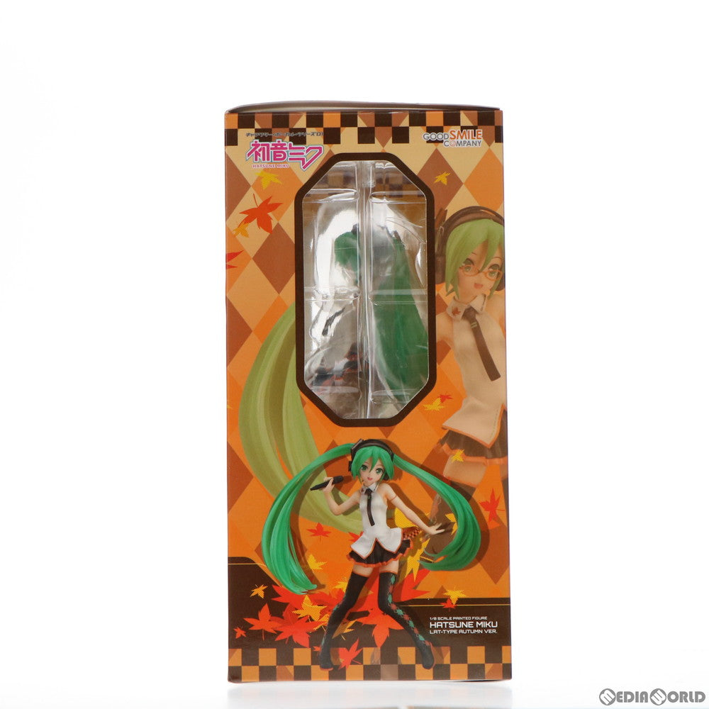 【中古即納】[FIG] A賞 初音ミク Lat式 Autumn Ver. フィギュア Happyくじ 初音ミク 2014 Autumn Ver. キャラクター・ボーカル・シリーズ01 初音ミク プライズ サニーサイドアップ(20141010)