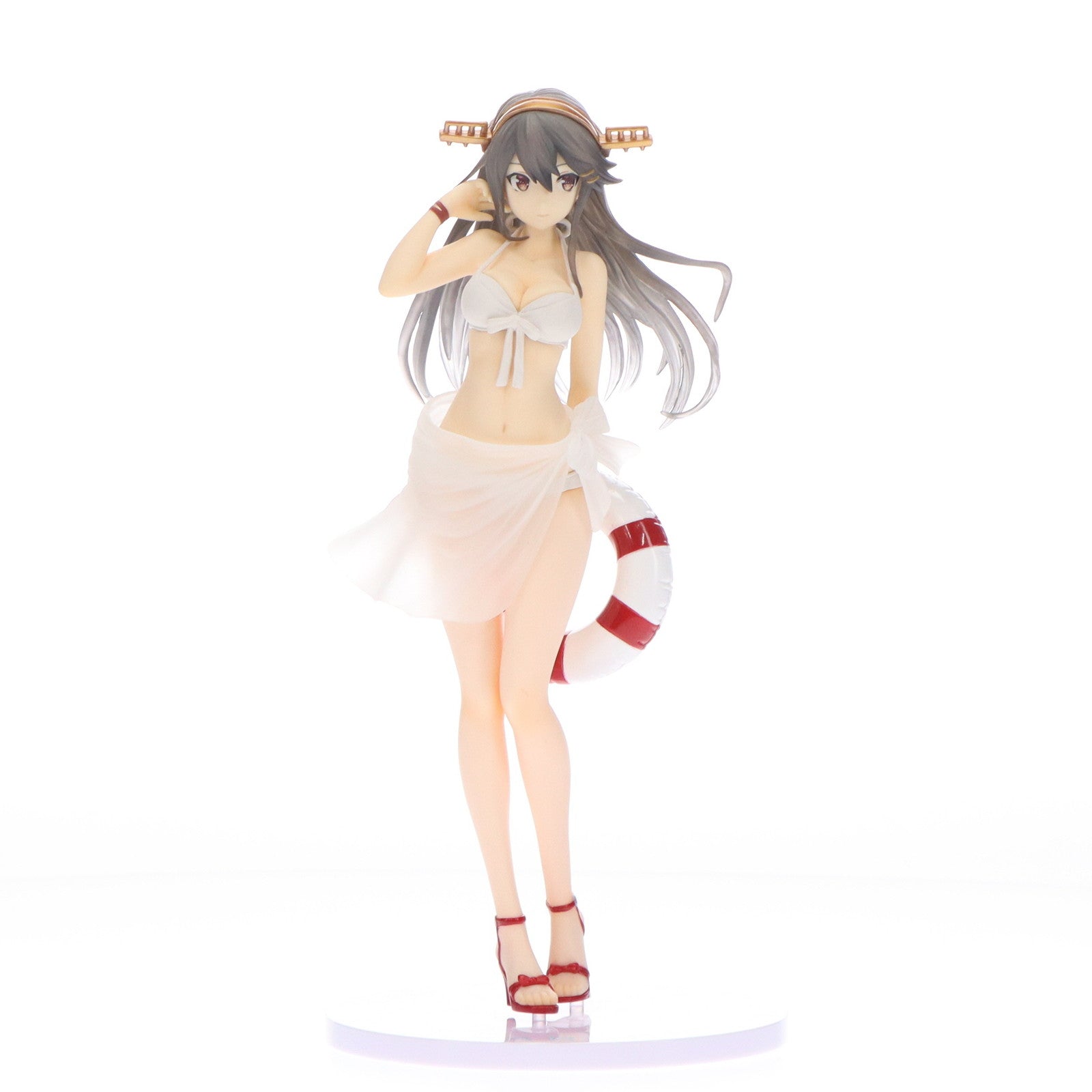 【中古即納】[FIG] B賞 榛名改二(はるなかいに) 一番くじプレミアム 艦隊これくしょん -艦これ- 真夏の艦娘だらけの水泳大会! プレミアムフィギュア プライズ バンプレスト(20160827)