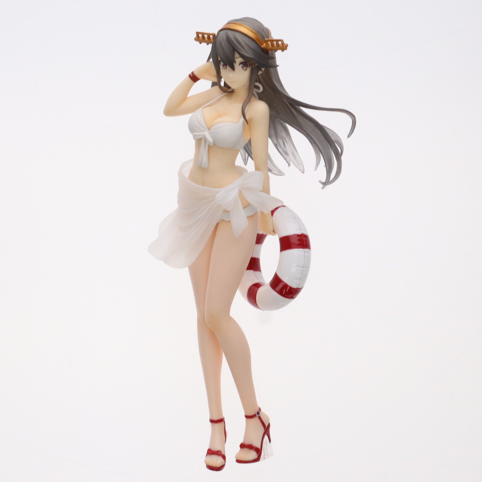 【中古即納】[FIG] B賞 榛名改二(はるなかいに) 一番くじプレミアム 艦隊これくしょん -艦これ- 真夏の艦娘だらけの水泳大会! プレミアムフィギュア プライズ バンプレスト(20160827)