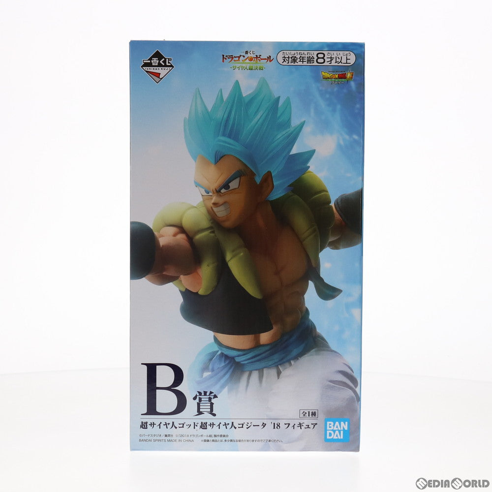 【中古即納】[FIG]B賞 超サイヤ人ゴッド超サイヤ人 ゴジータ'18 一番くじ ドラゴンボール -サイヤ人超決戦- ドラゴンボール超(スーパー) ブロリー フィギュア プライズ バンダイスピリッツ(20191002)