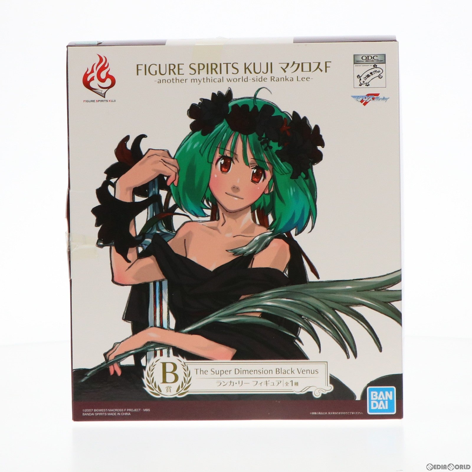 【中古即納】[FIG]B賞 The Super Dimension Black Venus ランカ・リー FIGURE SPIRITS KUJI マクロスF-another mythical world-side Ranka Lee- フィギュア プライズ バンダイスピリッツ(20191026)