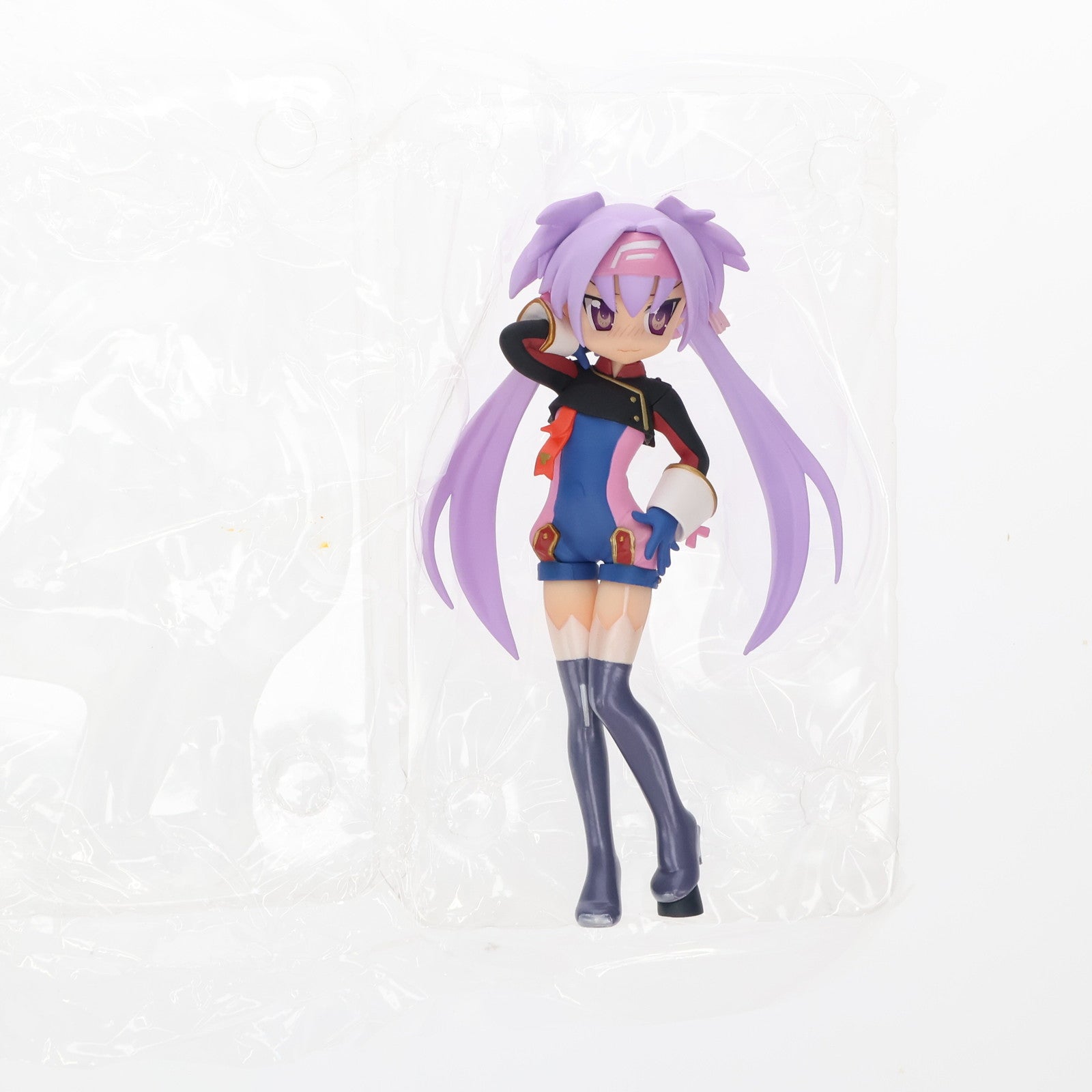 【中古即納】[FIG]B賞 柊かがみ(ひいらぎかがみ) クラン・クランコスプレVer. らき☆すた×マクロスF(フロンティア) 一番くじプレミアム フィギュア プライズ バンプレスト(20101231)