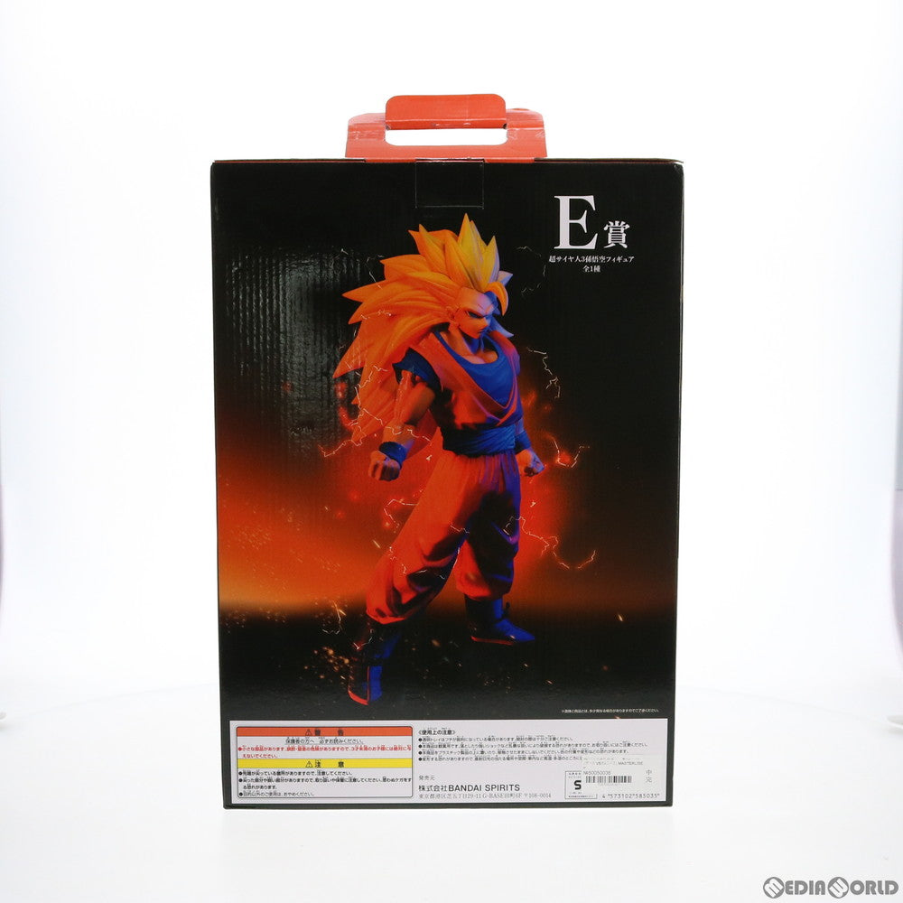 【中古即納】[FIG]E賞 超サイヤ人3孫悟空 一番くじ ドラゴンボール VSオムニバス ドラゴンボール超(スーパー) MASTERLISE DRAGON BALL フィギュア プライズ バンダイスピリッツ(20201014)