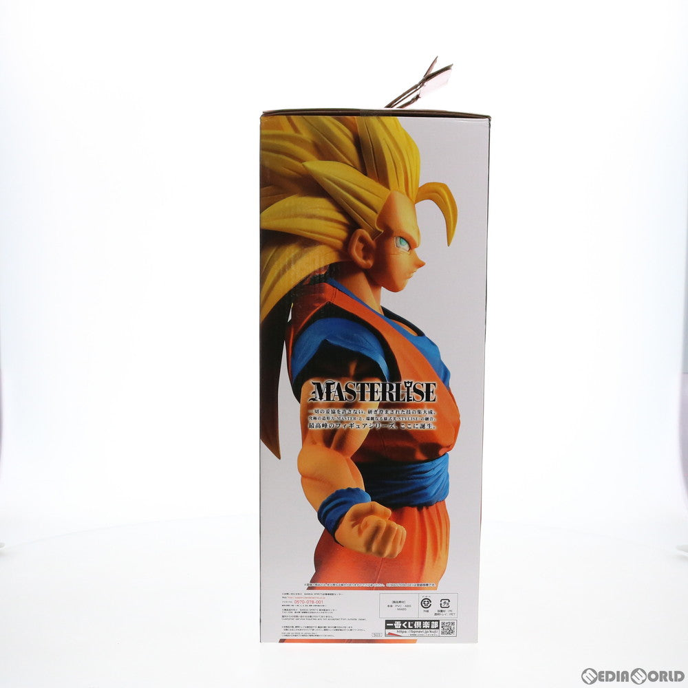 【中古即納】[FIG]E賞 超サイヤ人3孫悟空 一番くじ ドラゴンボール VSオムニバス ドラゴンボール超(スーパー) MASTERLISE DRAGON BALL フィギュア プライズ バンダイスピリッツ(20201014)