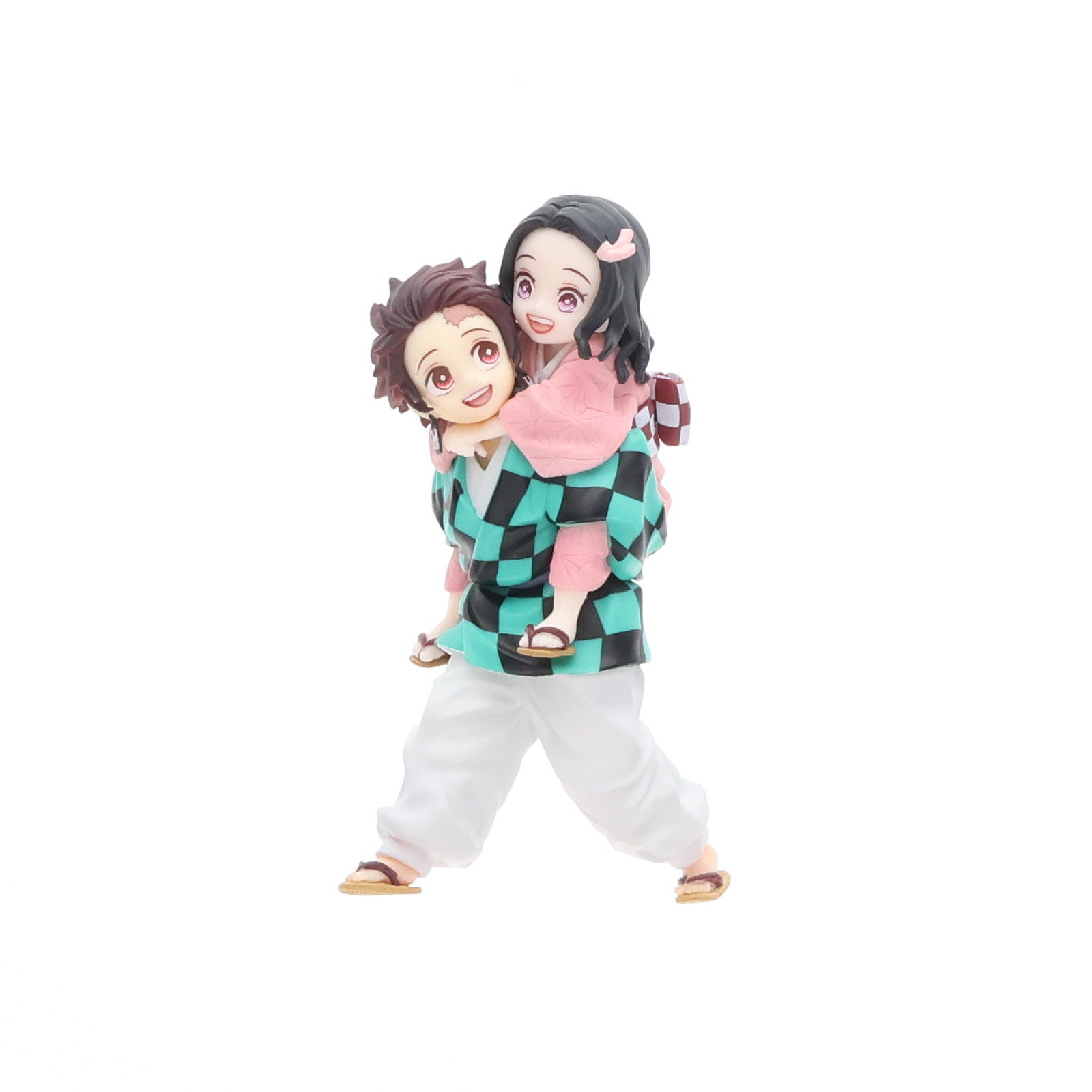 【中古即納】[FIG]A賞 竈門炭治郎&竈門禰豆子(かまどたんじろう&かまどねずこ) 一番くじ 鬼滅の刃 ～ふめつのきずな～ フィギュア プライズ バンダイスピリッツ(20231021)