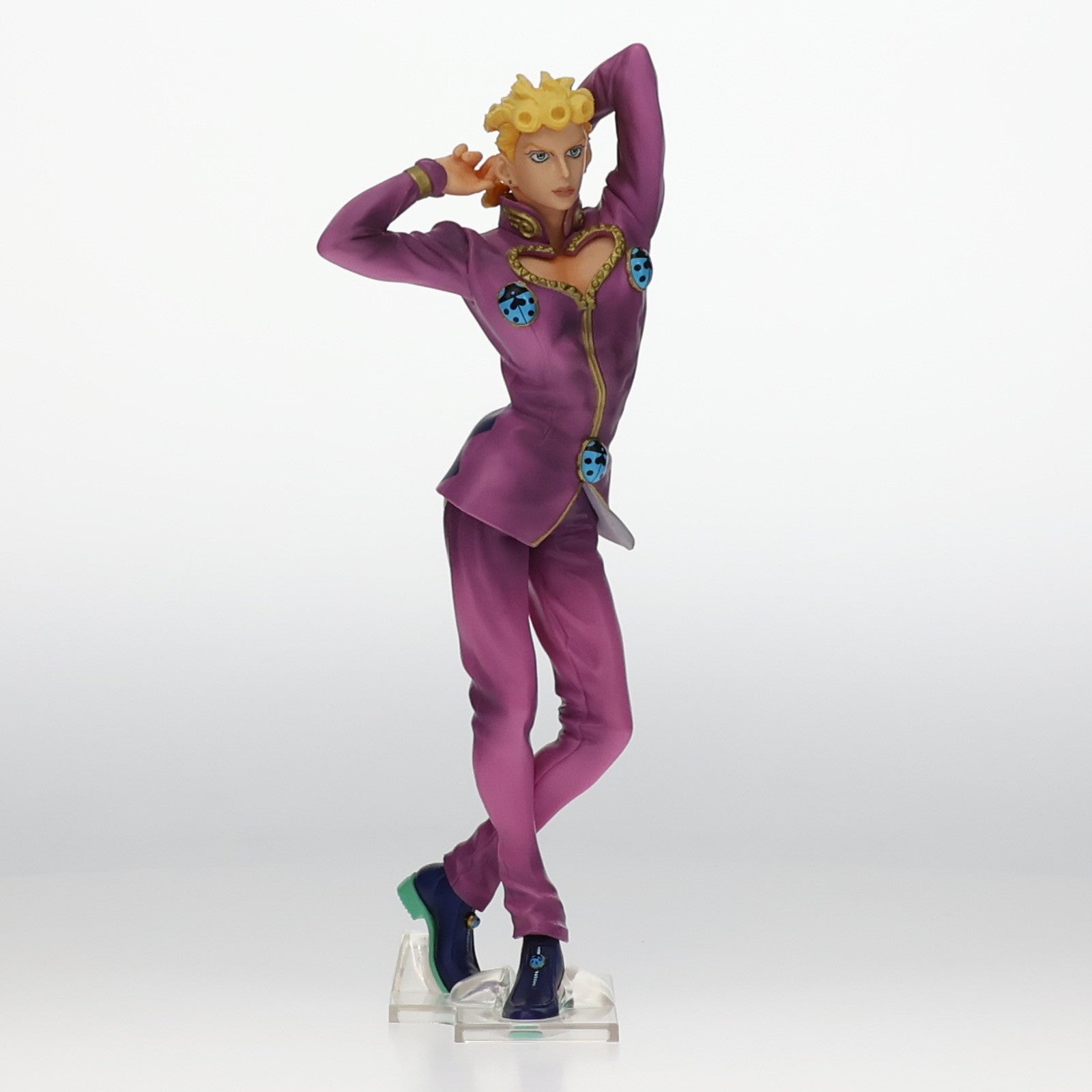 【中古即納】[FIG] E賞 ジョルノ・ジョバァーナ 一番くじ ジョジョの奇妙な冒険 JOJO'S ASSEMBLE MASTERLISE フィギュア プライズ(673) バンダイスピリッツ(20210410)